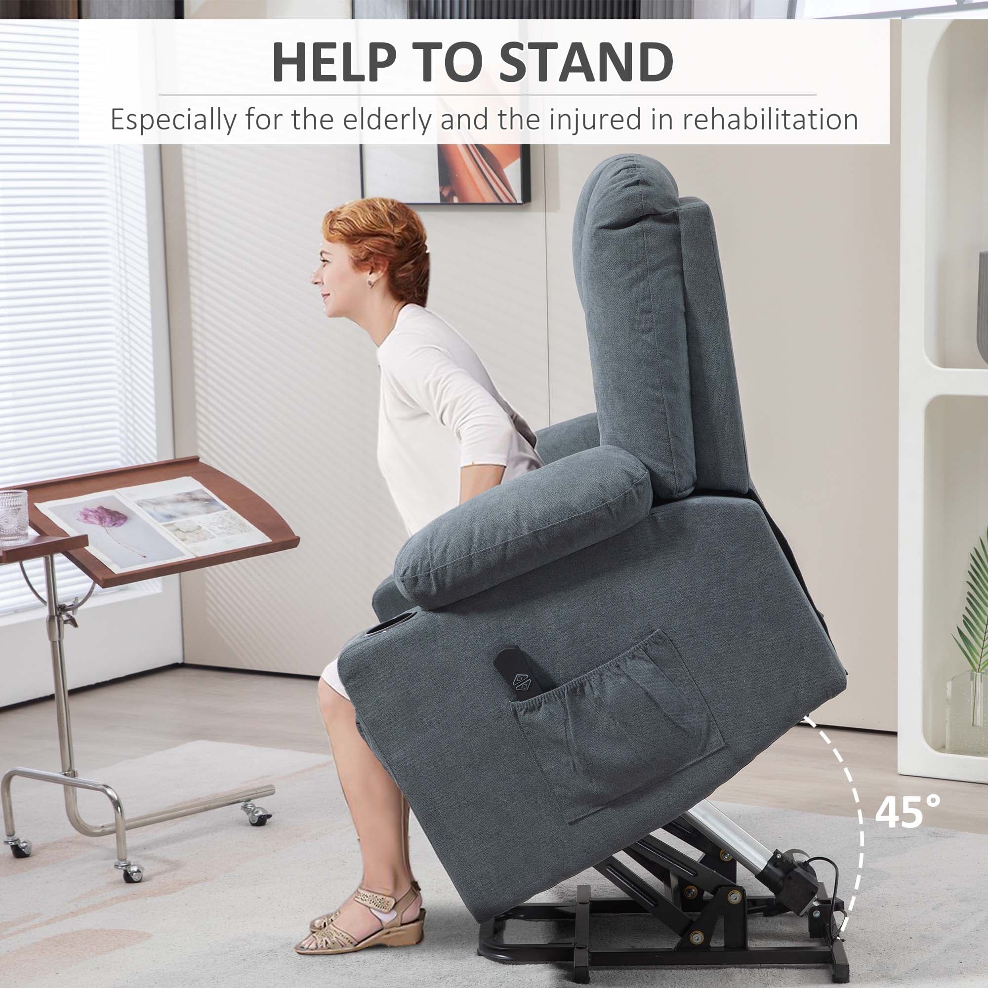 Transform Your Comfort with this Oversized Riser Recliner - image 3