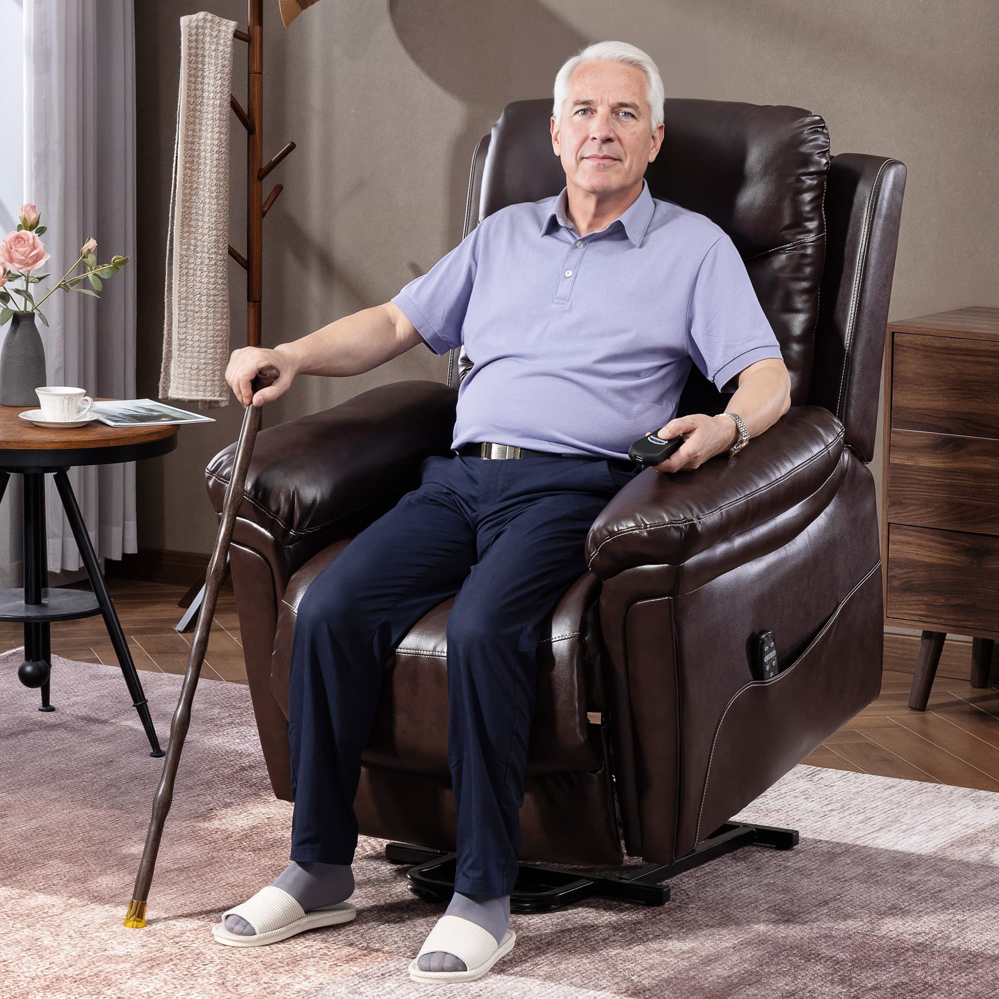 Transform Your Comfort with this Heated Massage Lift Chair - image 4