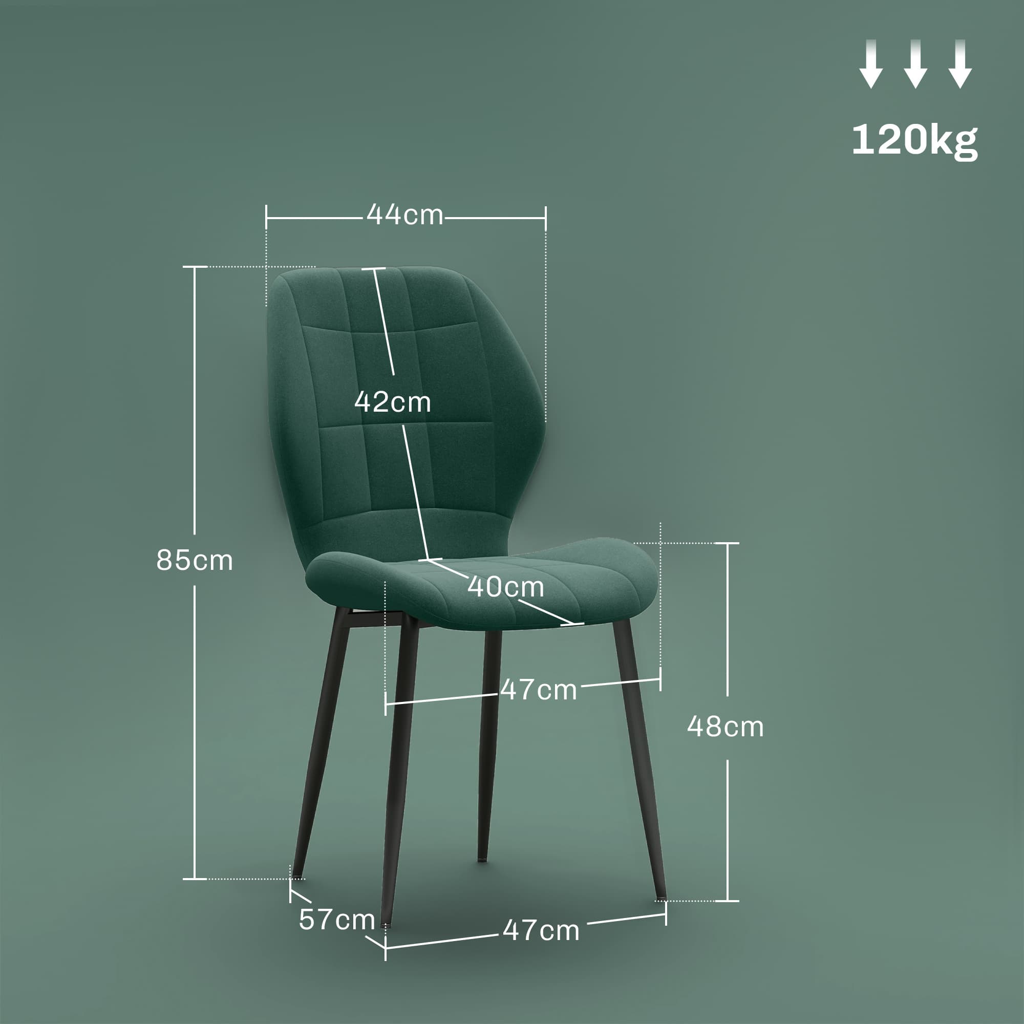 Transform Your Dining Space with Green Flannel Tub Chairs - image 2