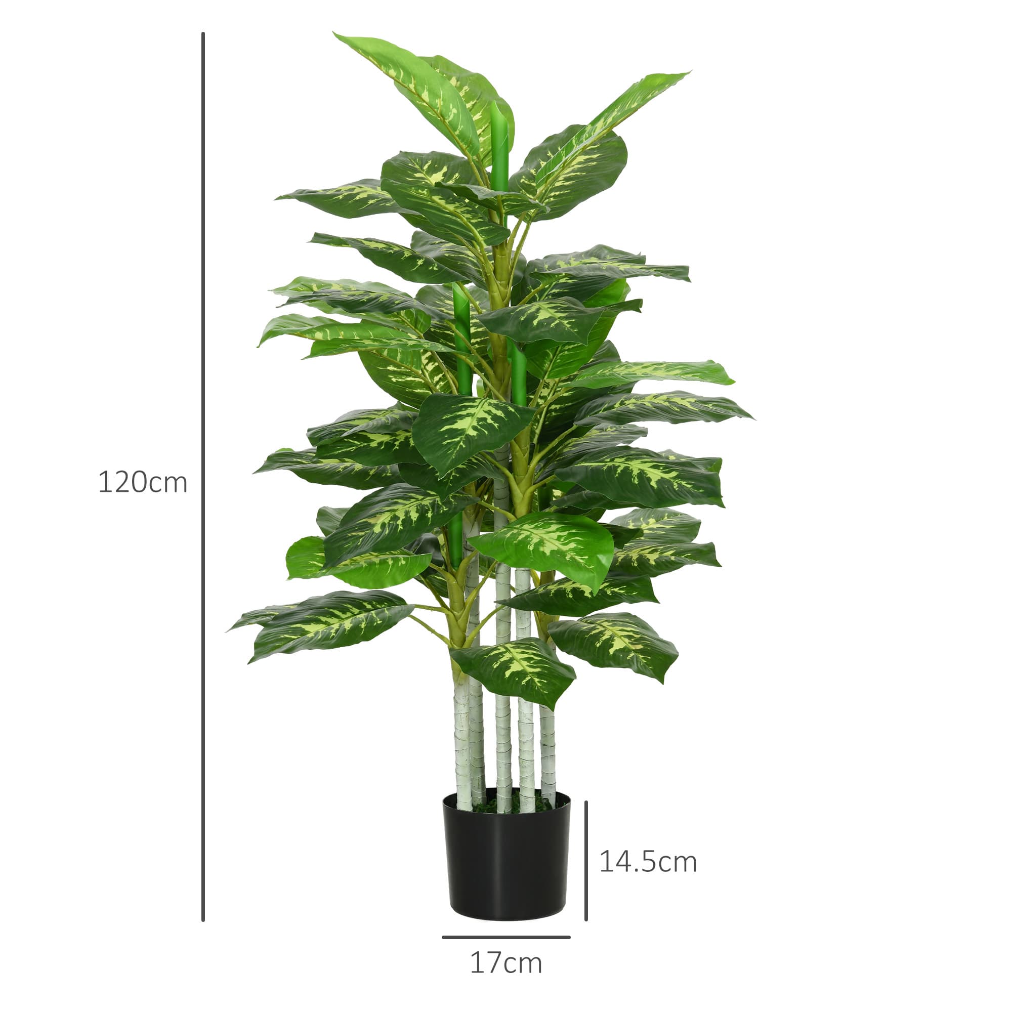 120cm Artificial Tropical Plant — No Watering Required - image 10