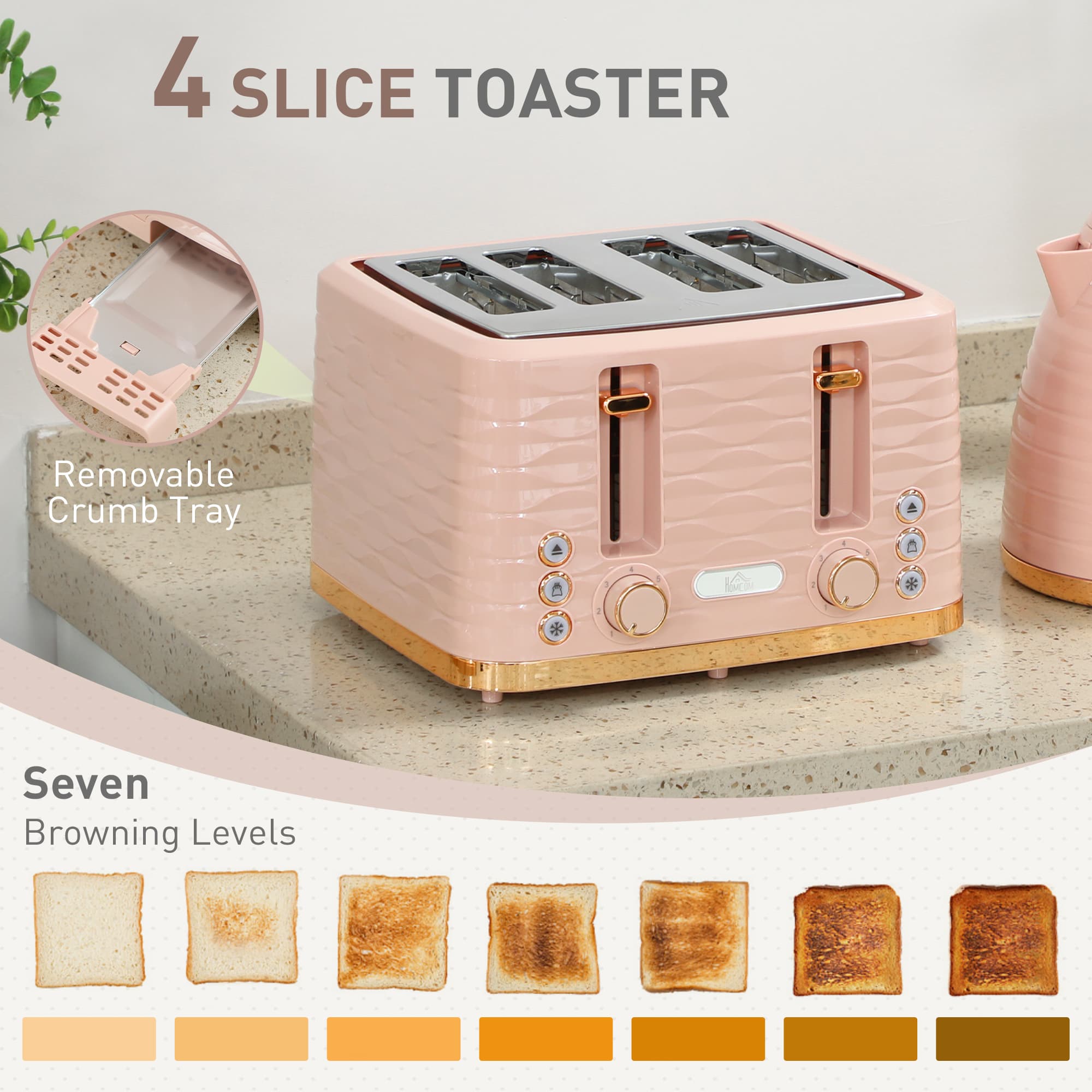 A Matched Kettle and Toaster Set That Makes an Impact on the Worktop - image 4