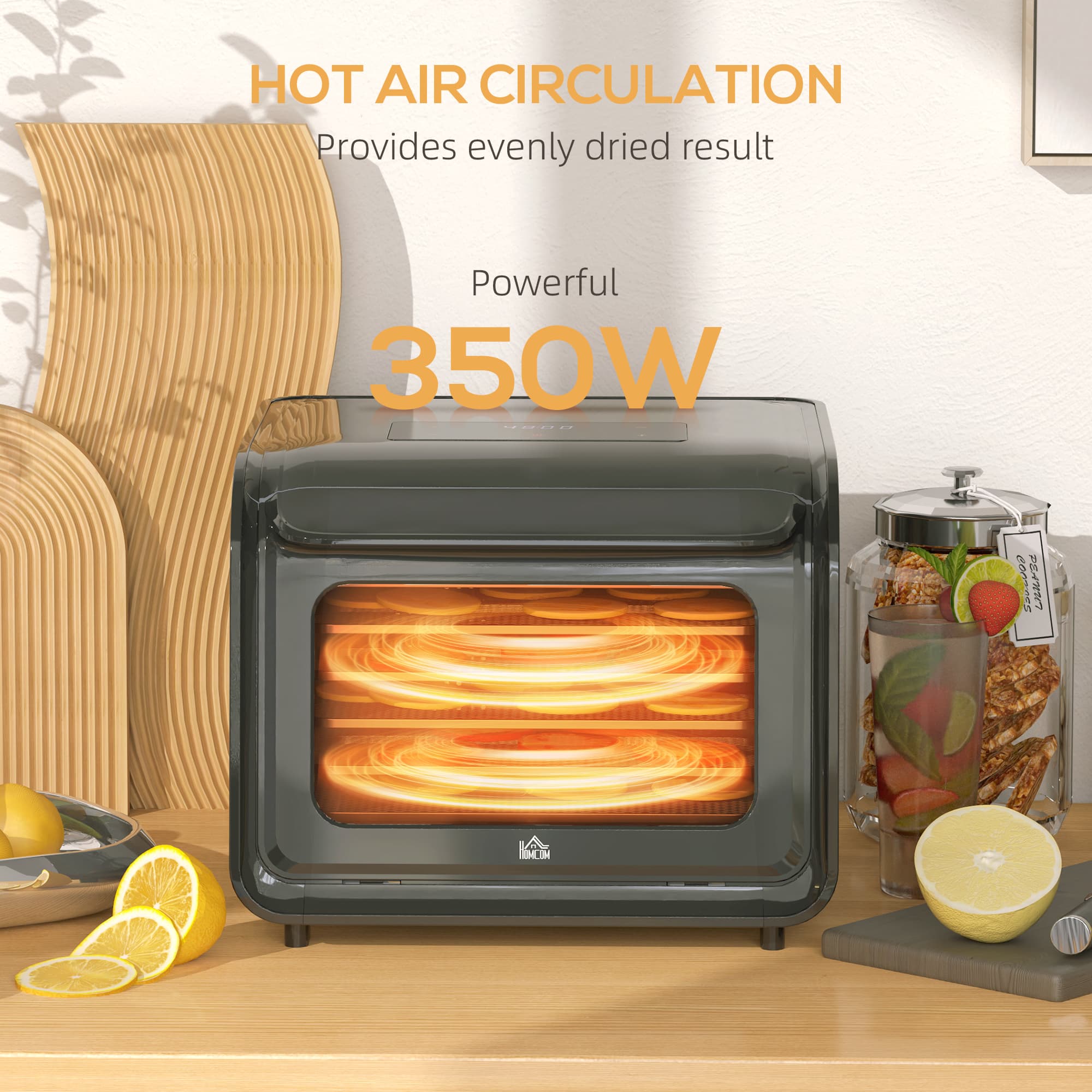 Transform Ingredients with this Premium 6-Tray Food Dehydrator - image 1