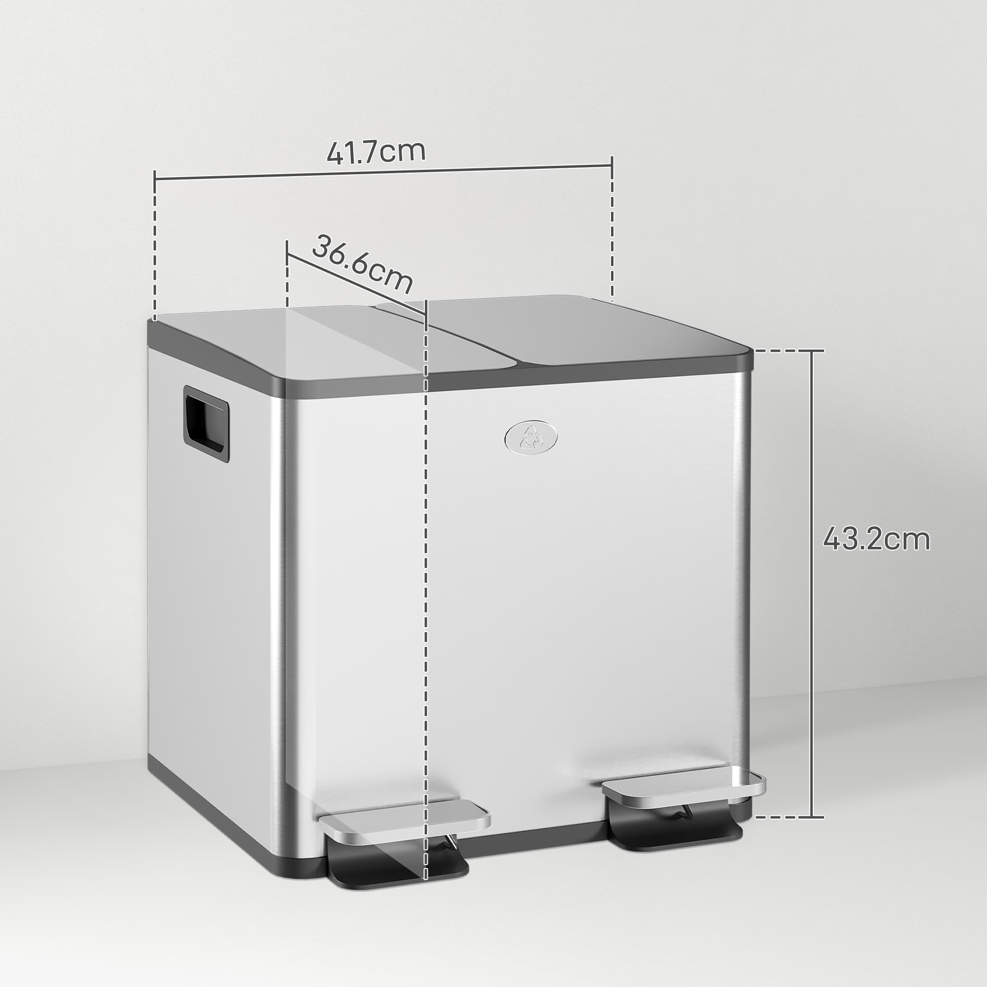 Transform Your Kitchen with this 30L Dual Compartment Pedal Bin - image 1