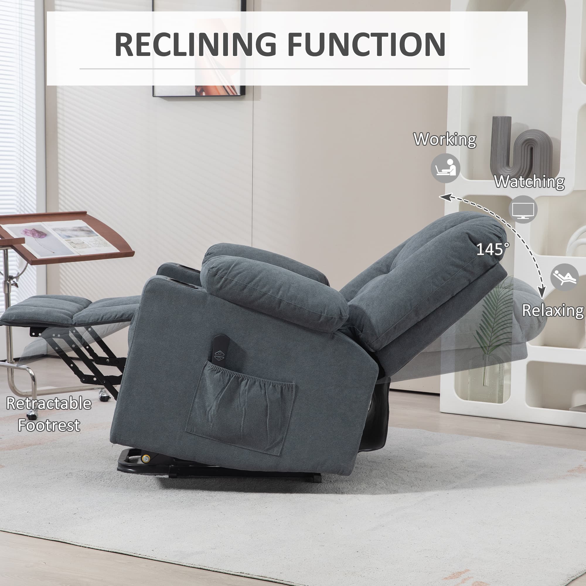Transform Your Comfort with this Oversized Riser Recliner - image 5