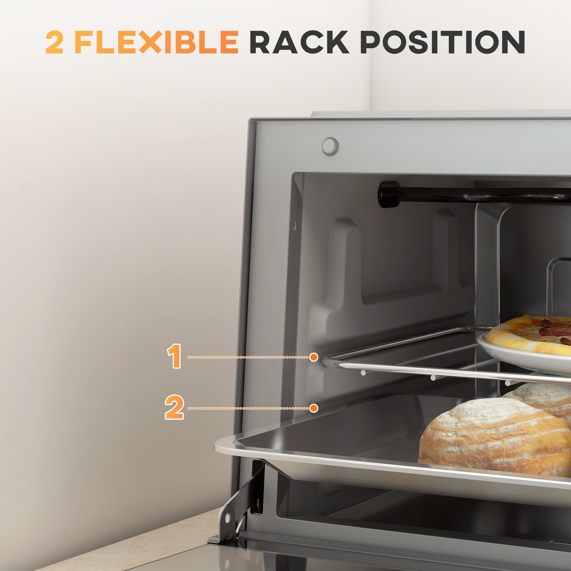 Compact 9-Litre Countertop Oven with 60-Minute Timer - image 7