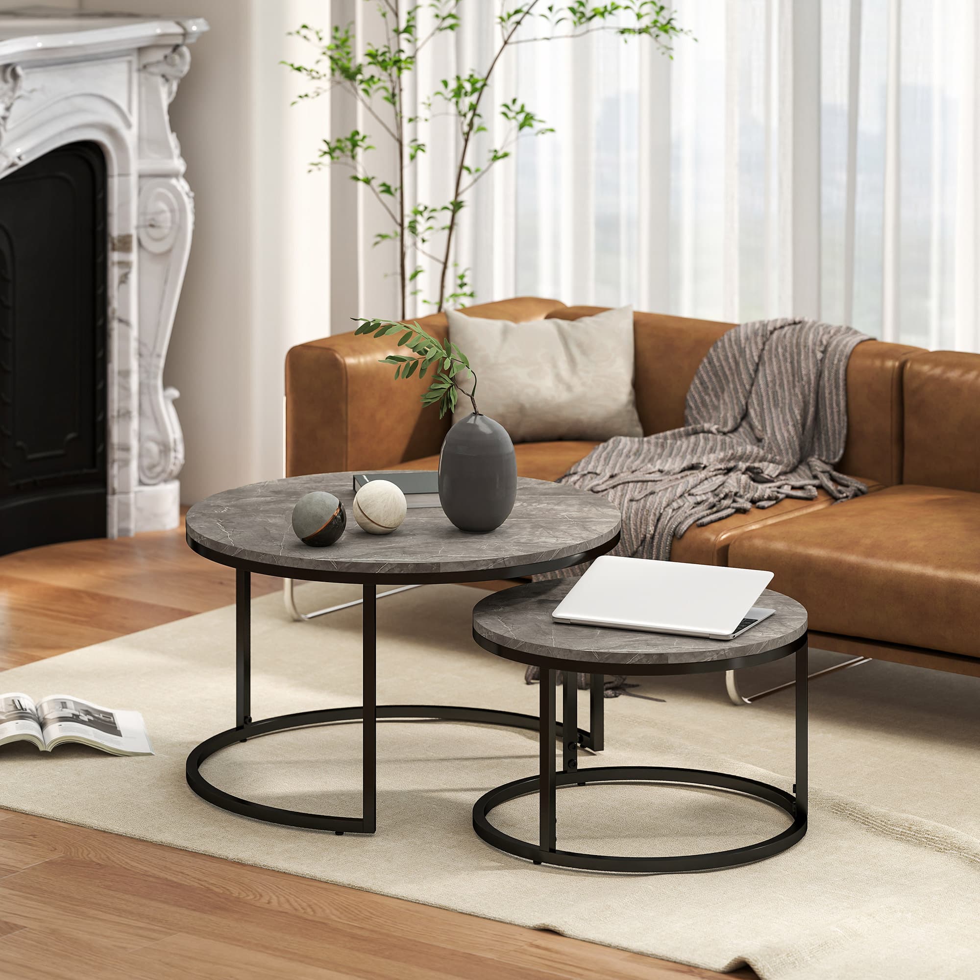 Transform Your Living Space with Industrial Nesting Tables - image 4