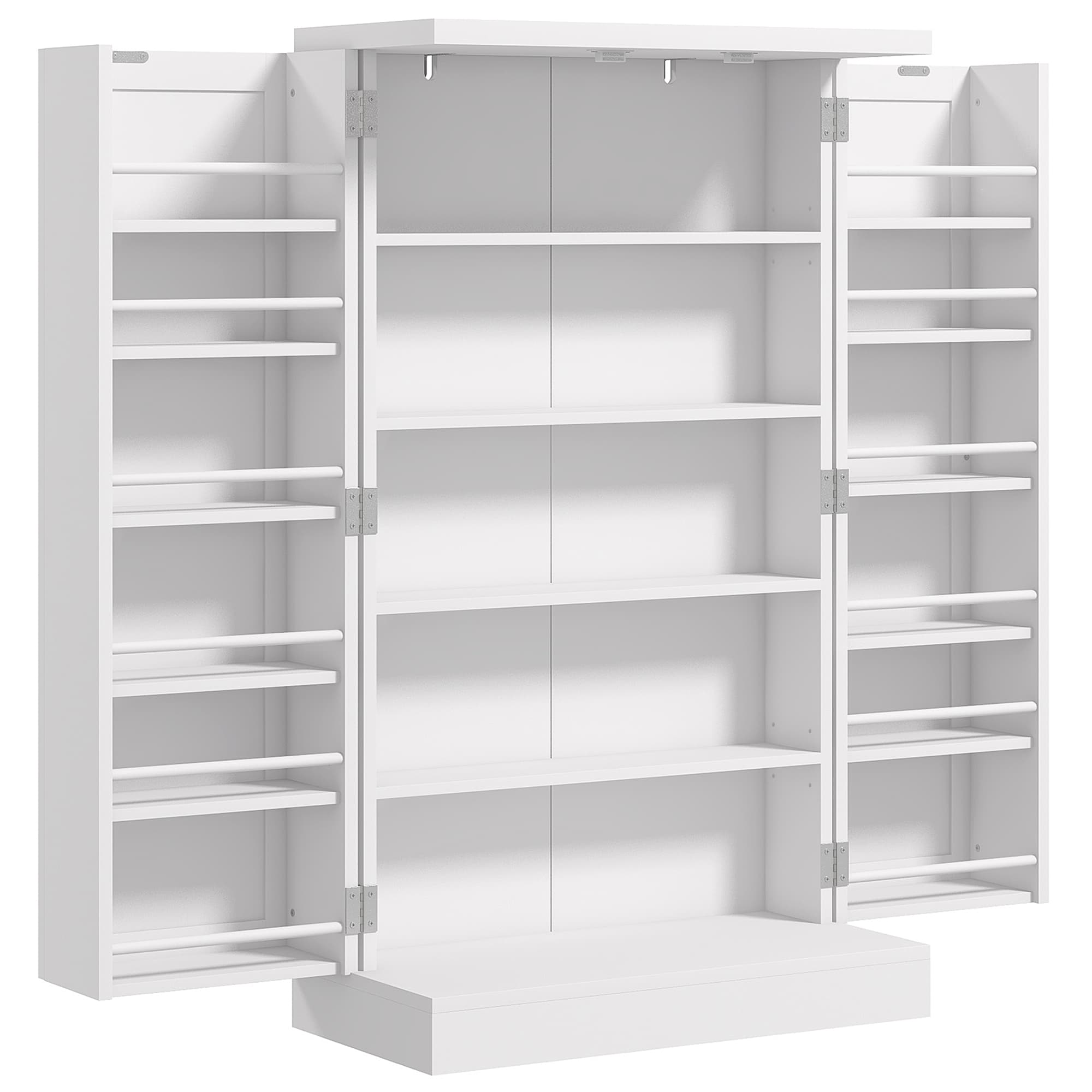 White Kitchen Pantry Cabinet for Everyday Storage - image 6