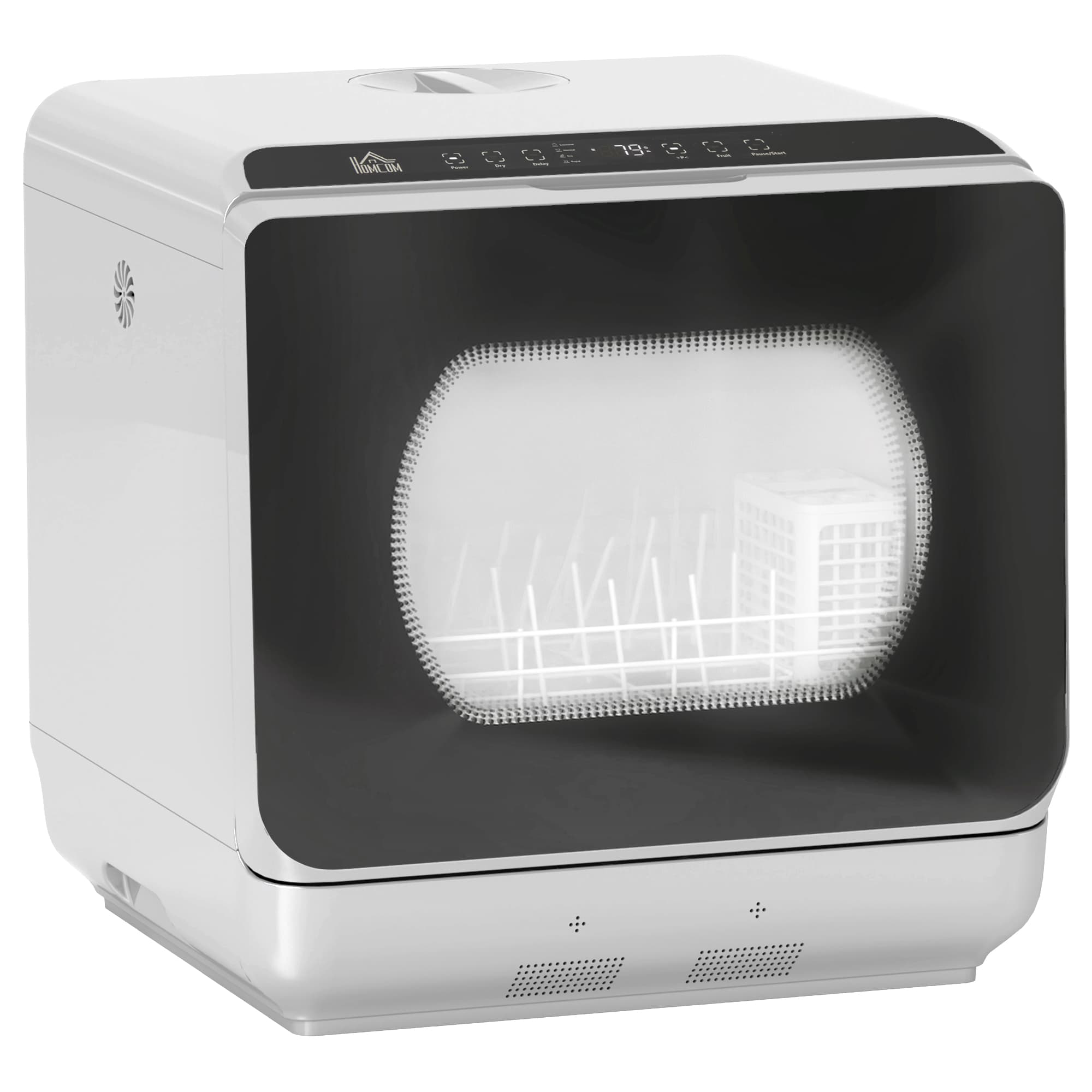 Compact Tabletop Dishwasher with Built-In 6L Tank - image 10
