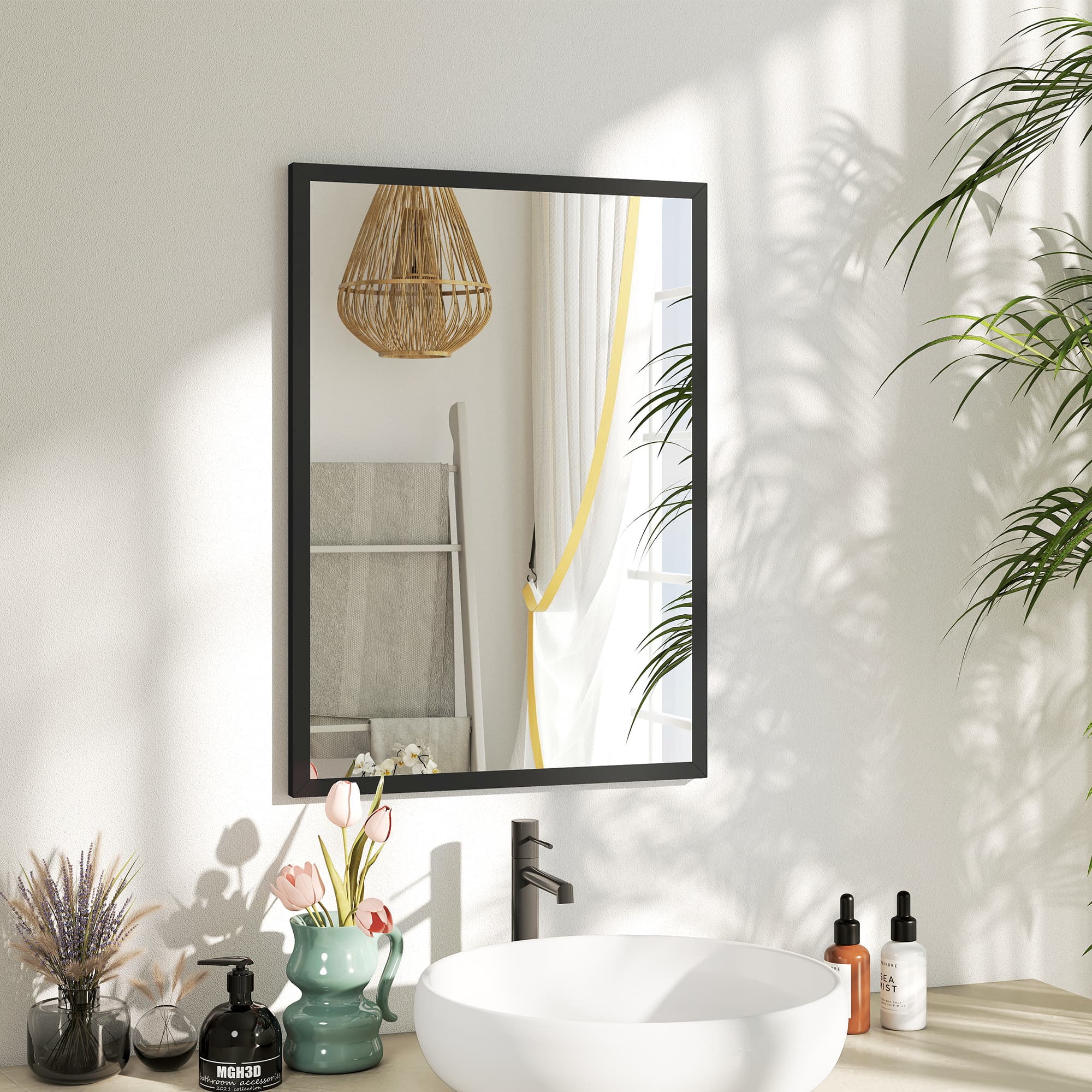 A Clean Black-Framed Mirror That Works in Any Room of the House - image 4