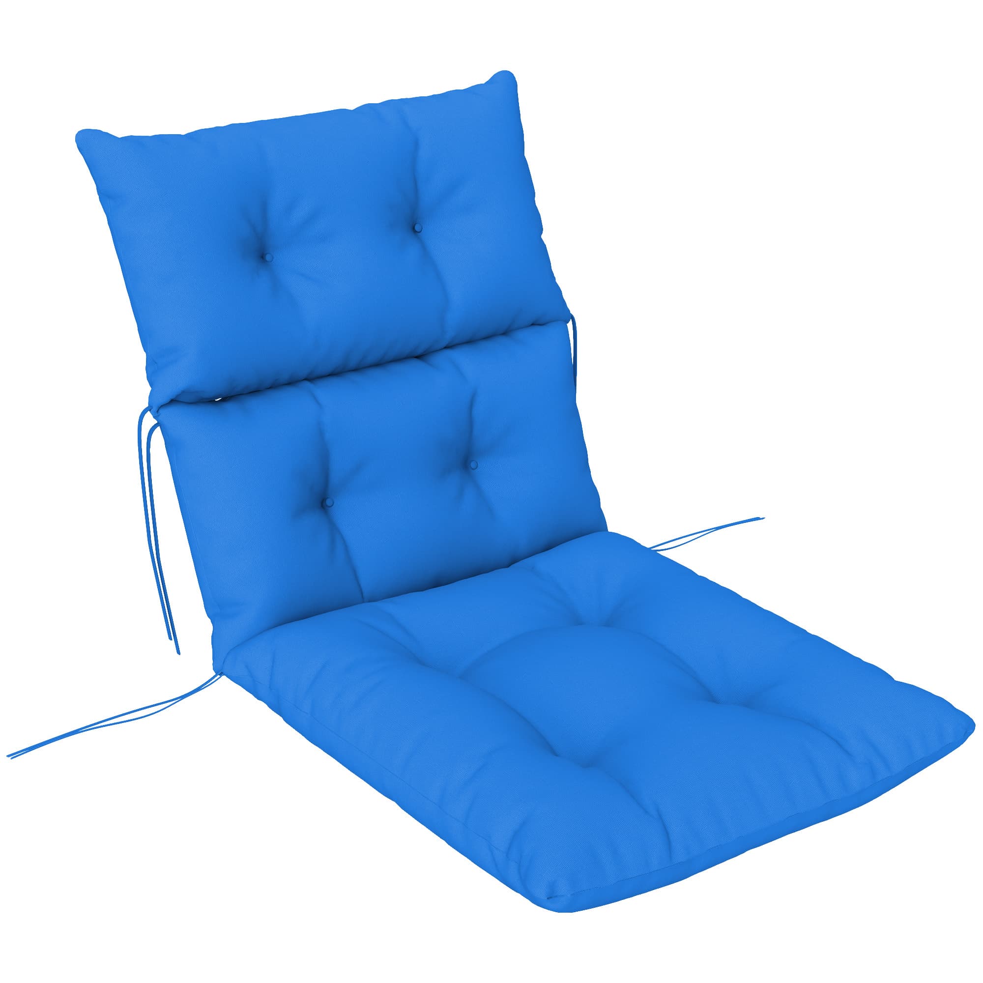 Comfortable Rocking Chair Cushion with Tufted Back Support