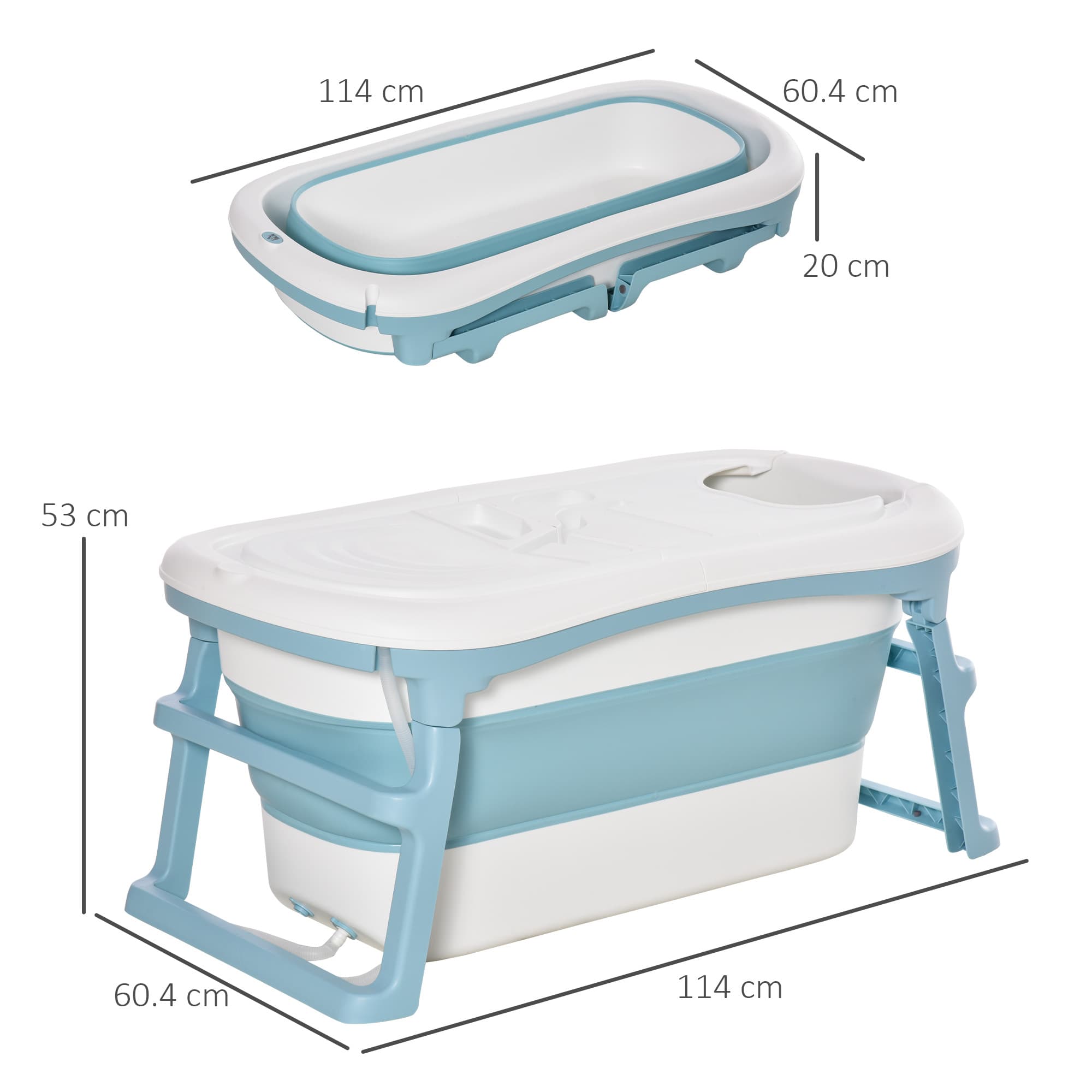 Transform Bath Time with this Large Foldable Kids Tub - image 1