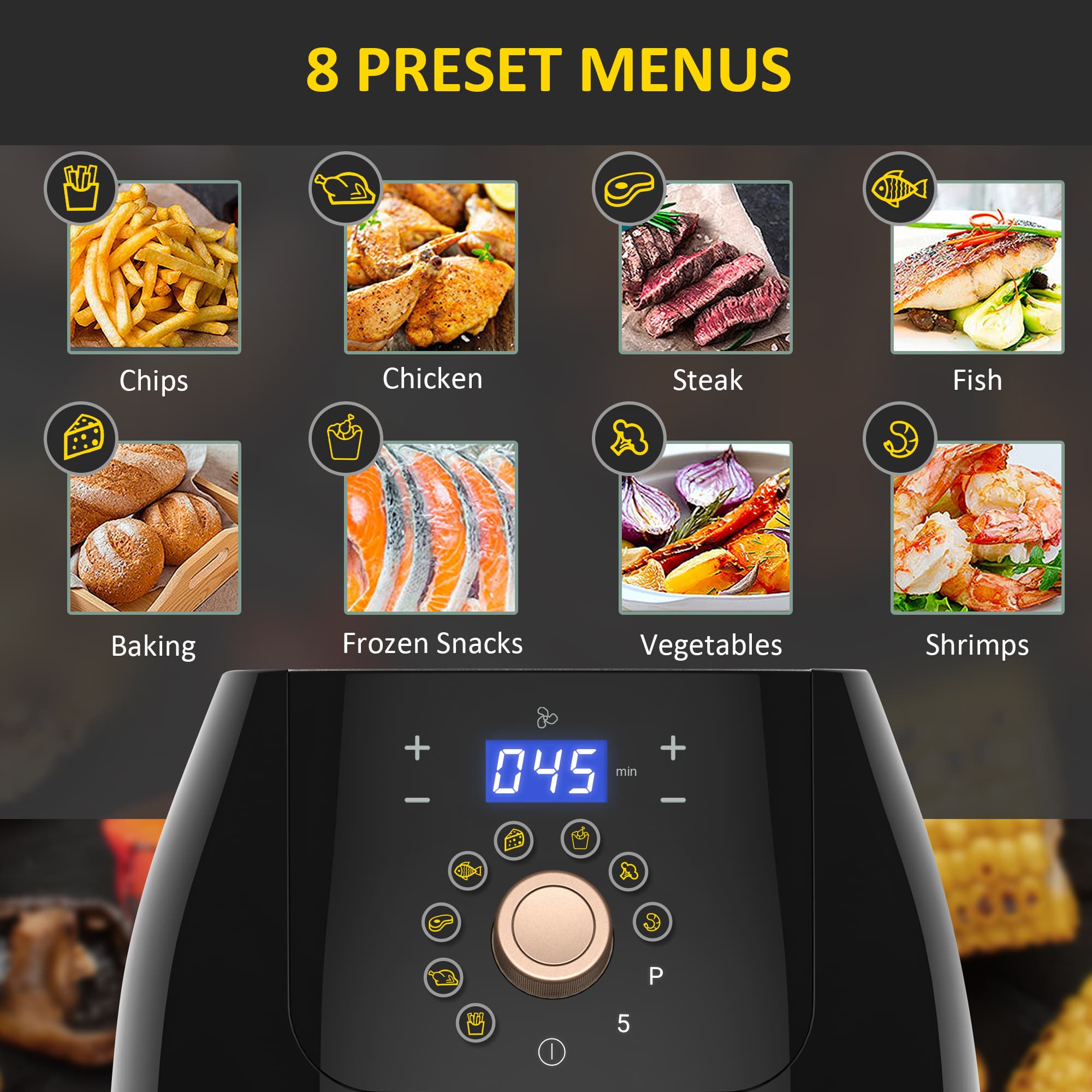 Cook for the Whole Family with a 5.5L Air Fryer - image 5