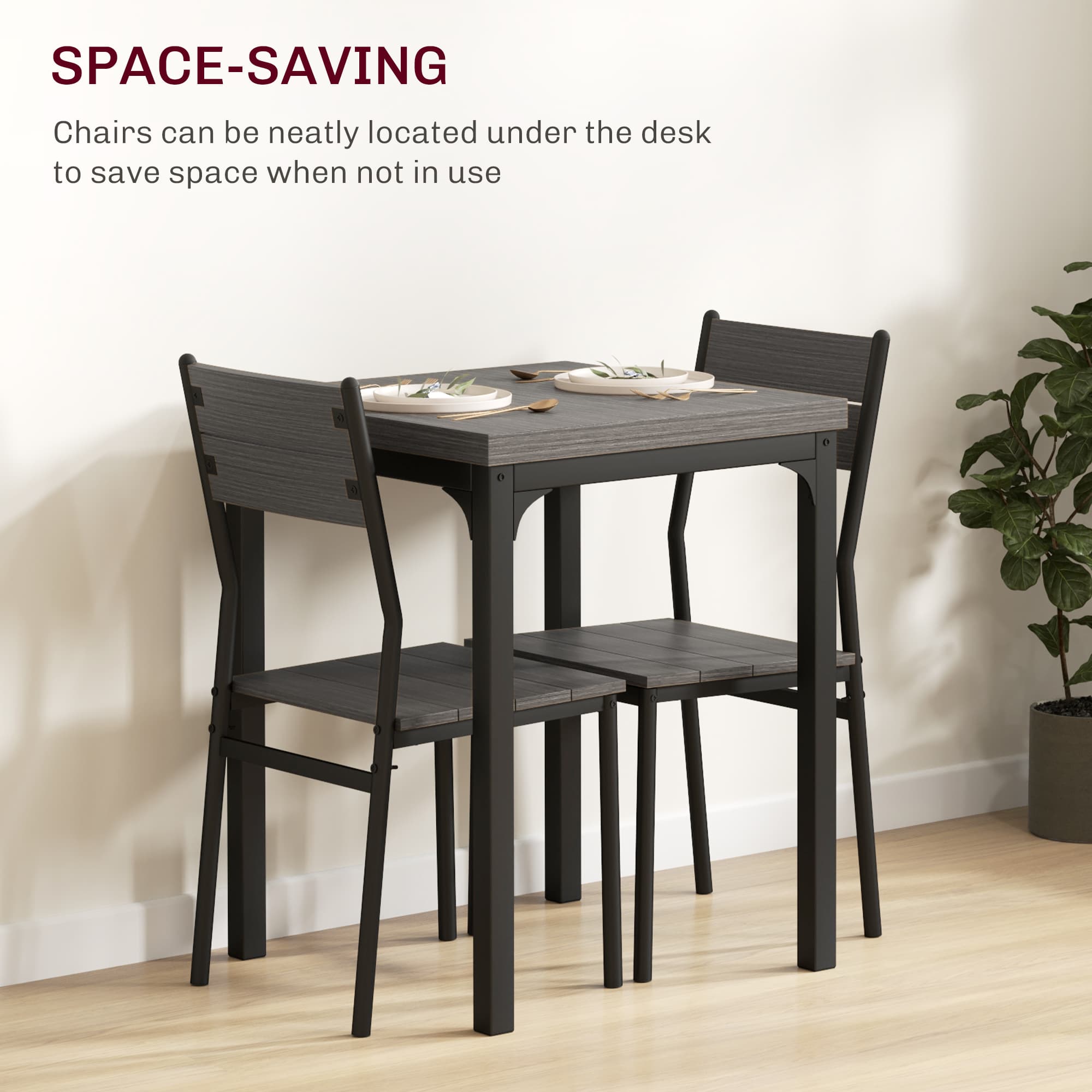 A two-seat dining set built for rooms where space is limited - image 5