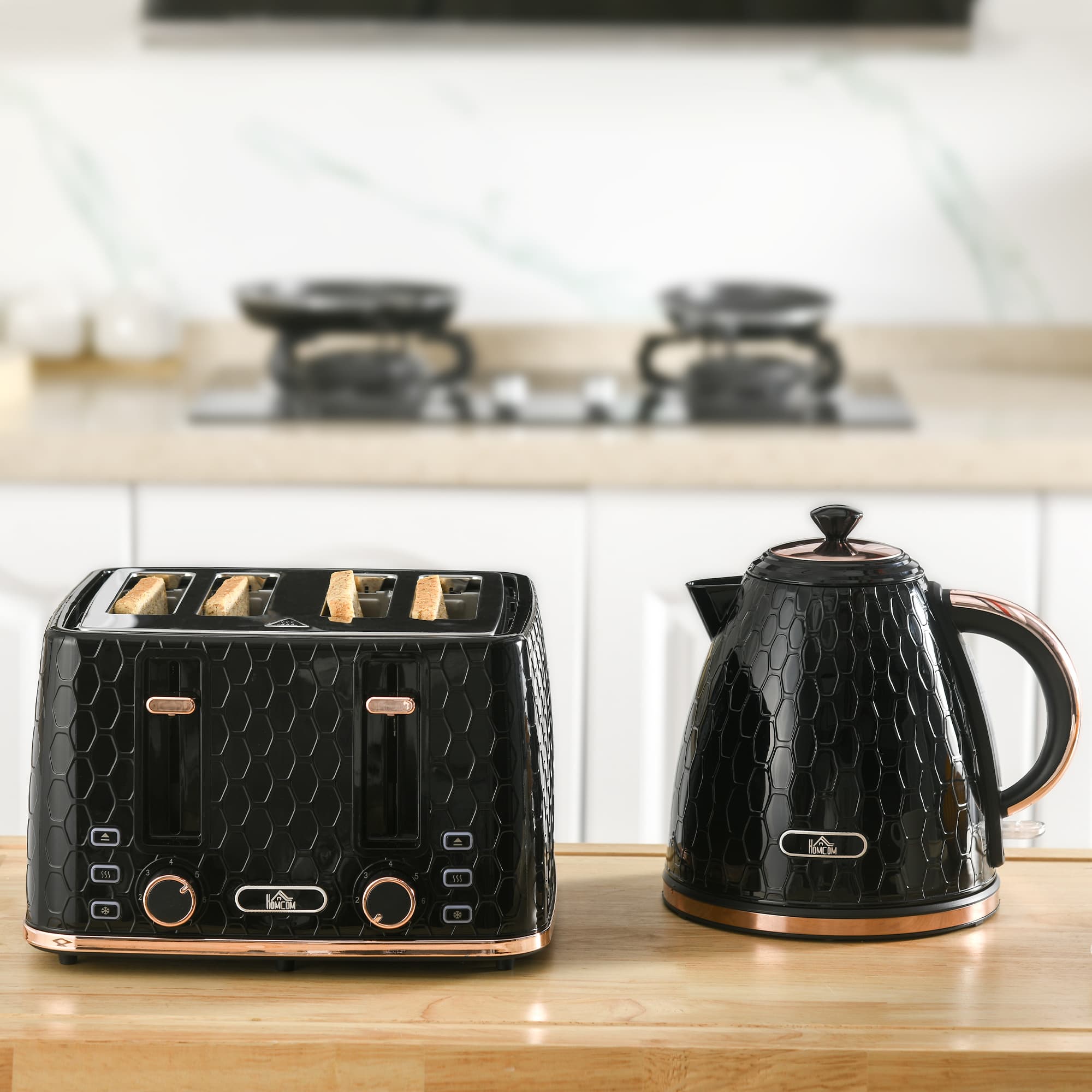 Transform Your Mornings with this Fast Boil Kettle & Toaster Set - image 1