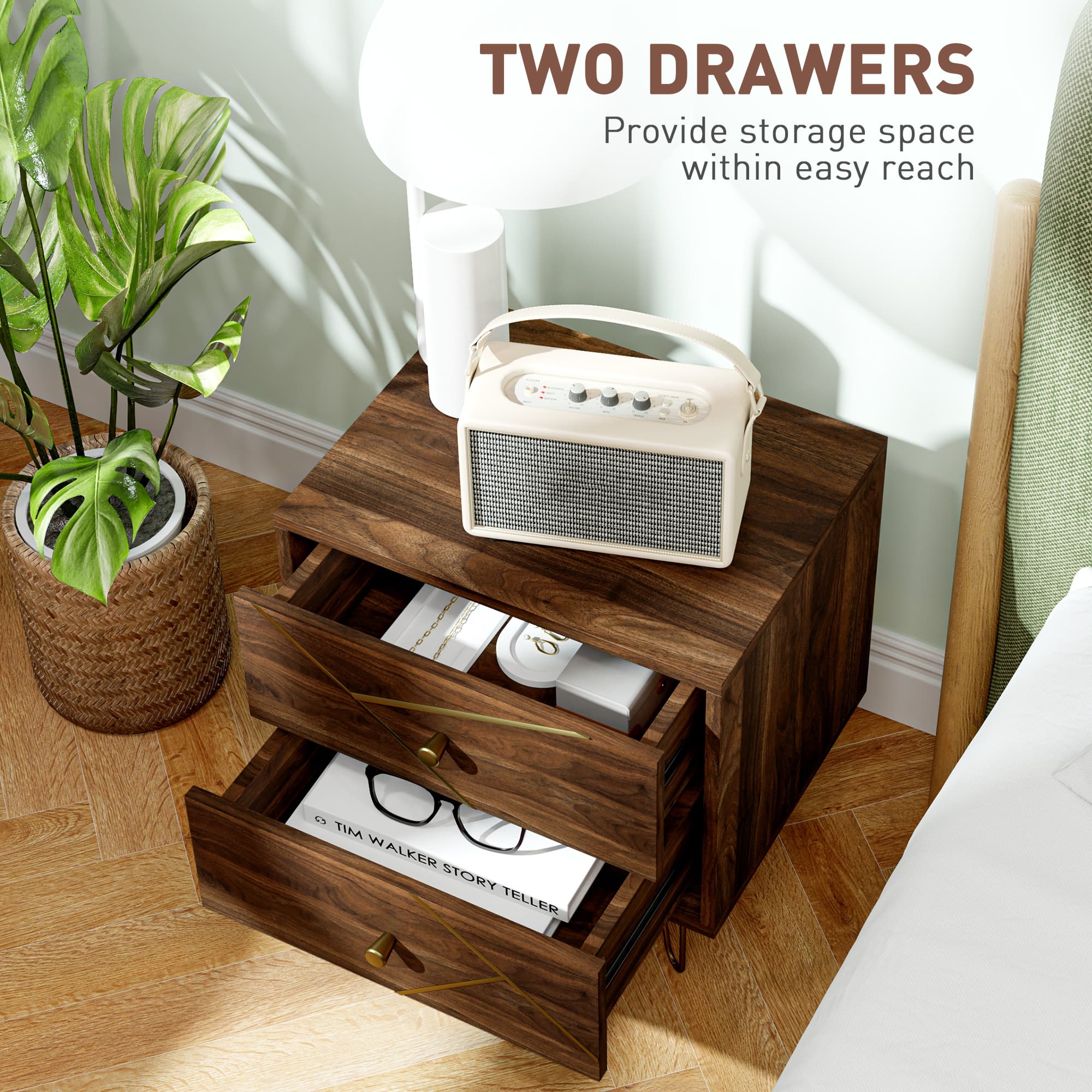 Transform Your Bedroom With This Modern Bedside Table Set - image 4