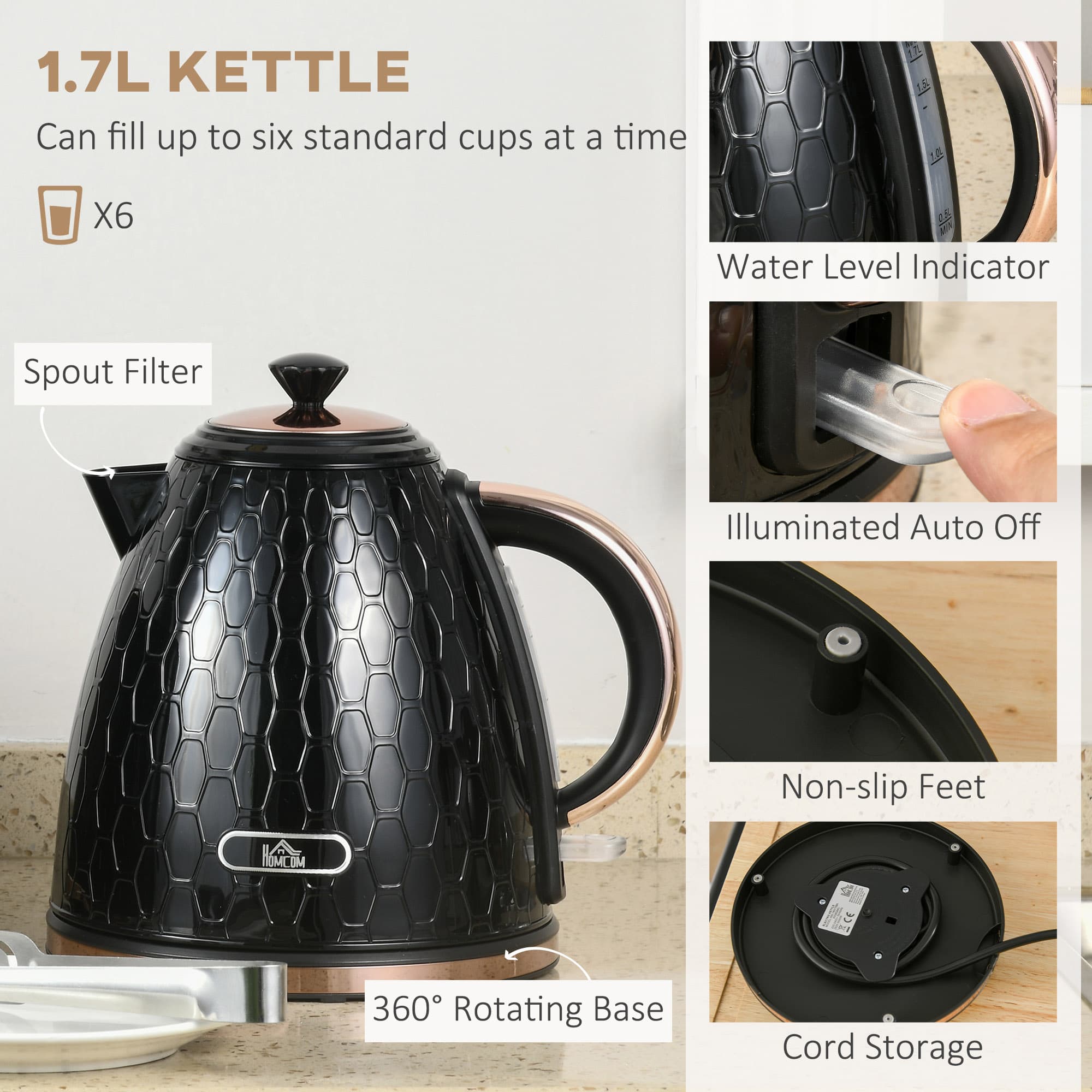 Transform Your Mornings with this Premium Black Breakfast Set - image 1