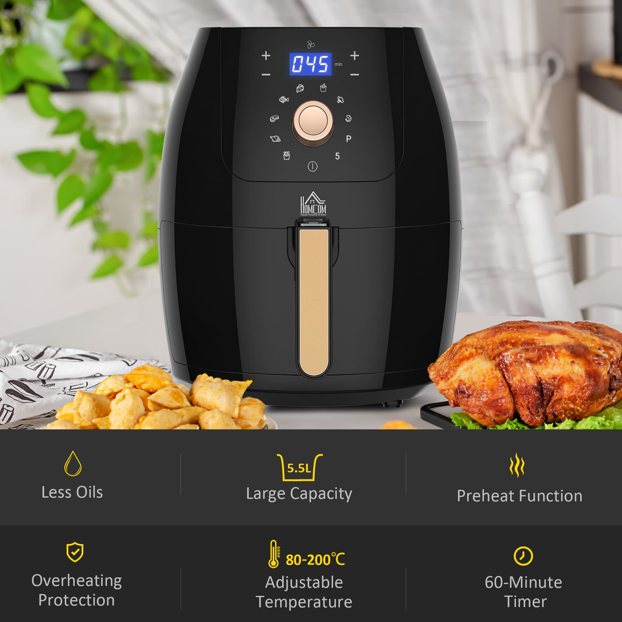 Cook for the Whole Family with a 5.5L Air Fryer - image 3
