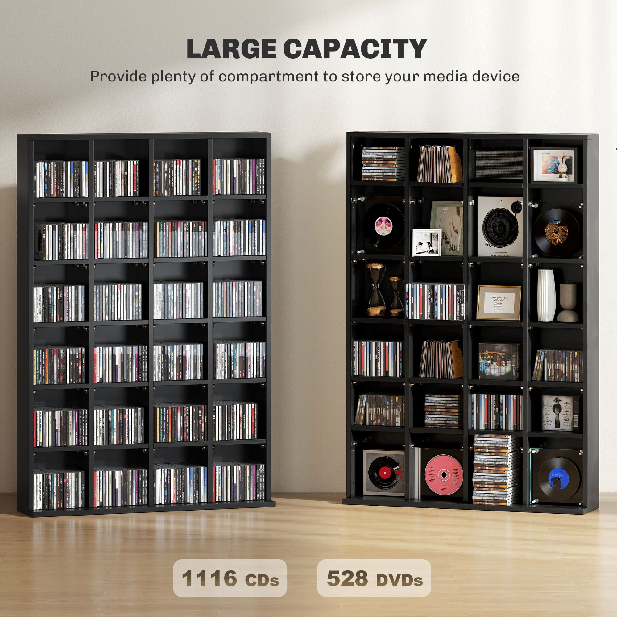 Transform Your Media Collection with Adjustable Shelving - image 3