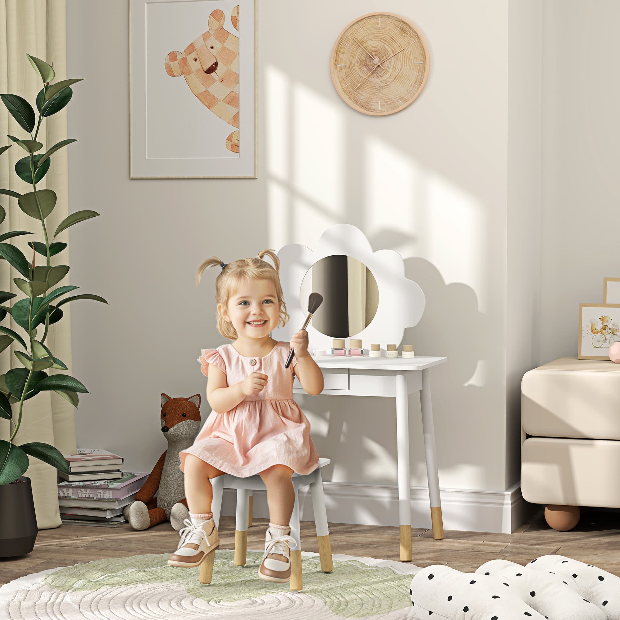 Transform Playtime with this Cloud Dressing Table Set - image 4