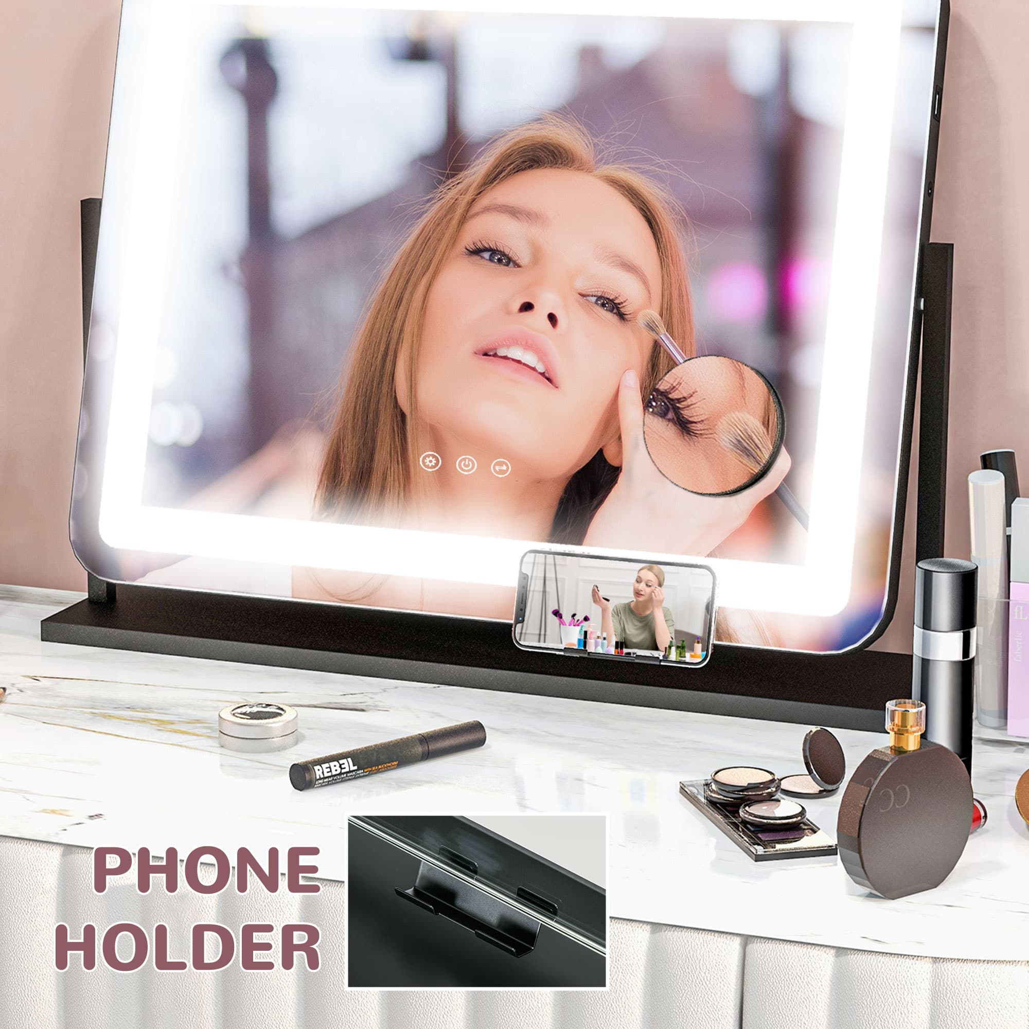 Transform Your Routine with this LED Vanity Mirror - image 1
