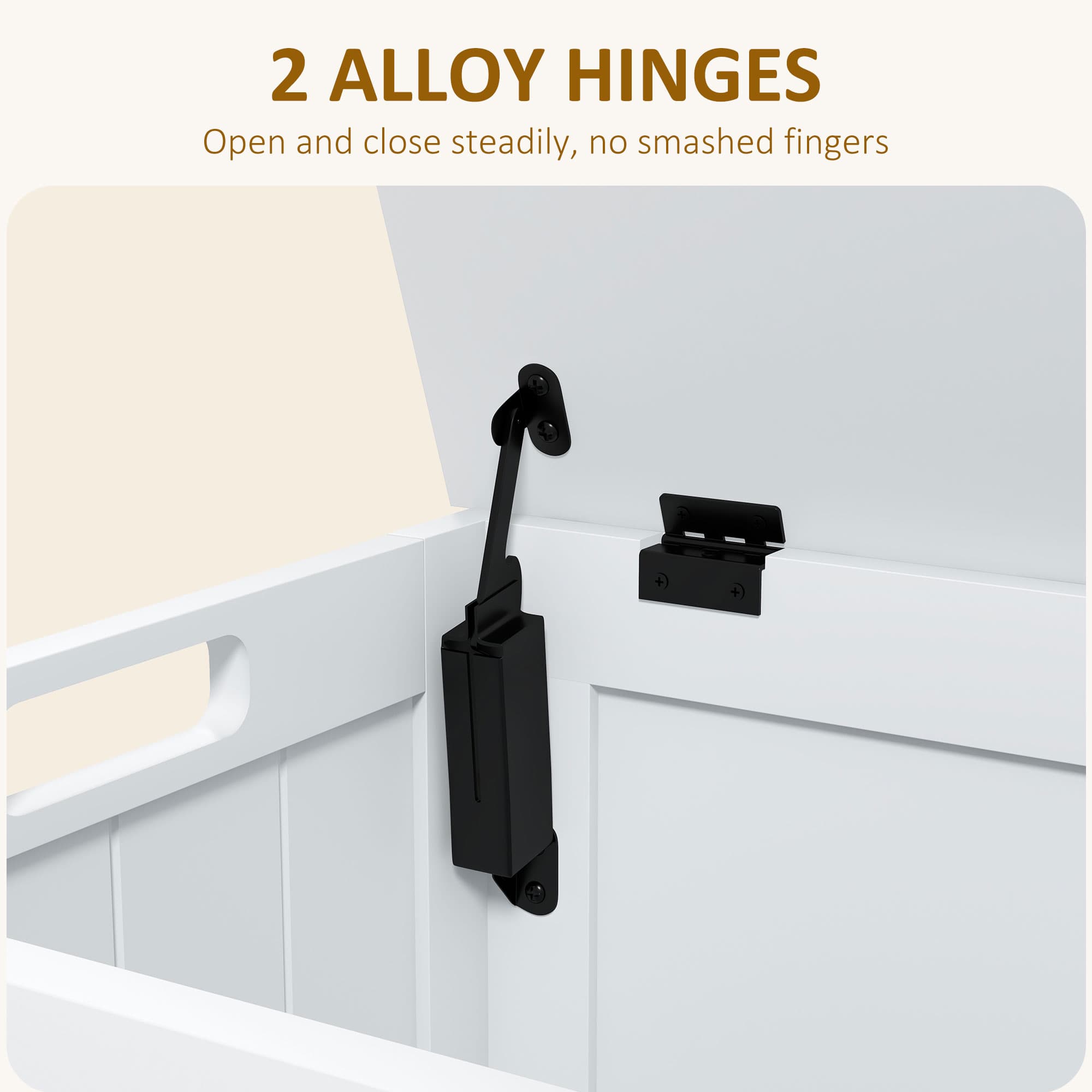 Transform Your Space with this Modern White Storage Chest - image 5