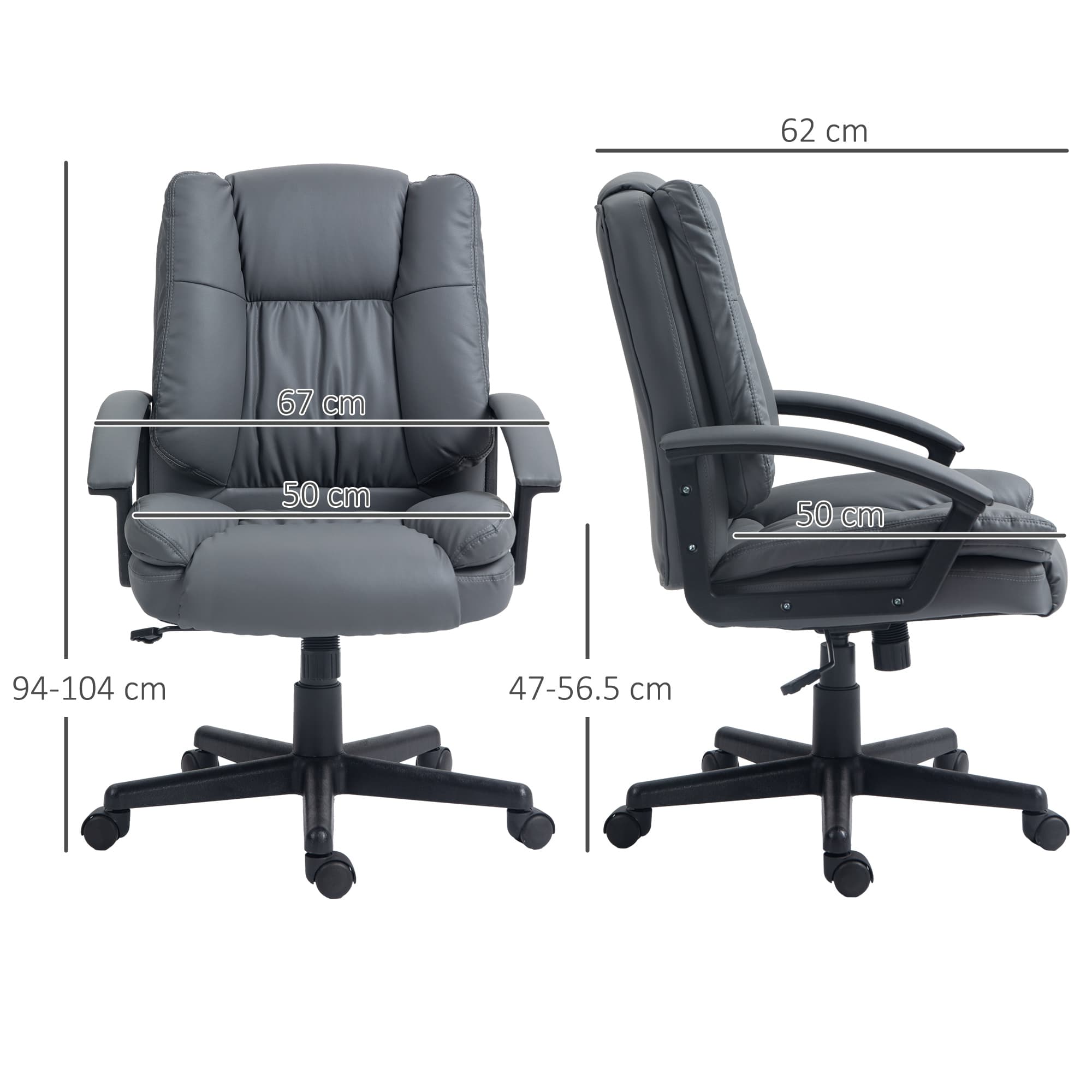 Transform Your Workspace with this Ergonomic Mid-Back Chair - image 1
