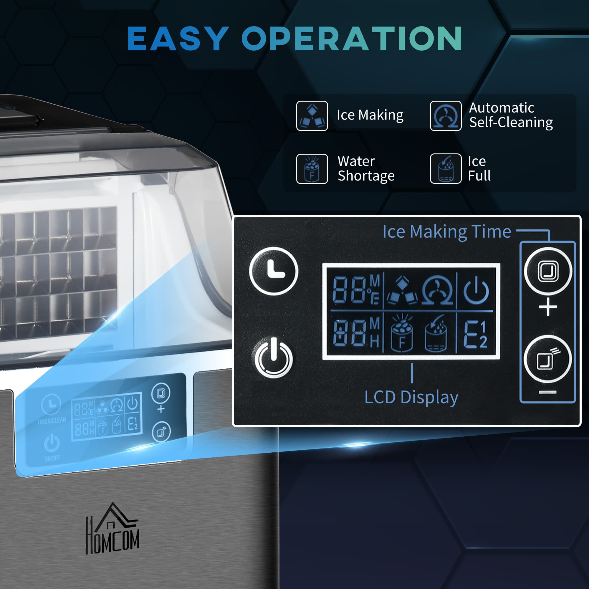Transform Your Gatherings with this 3.2L Compact Ice Maker - image 2