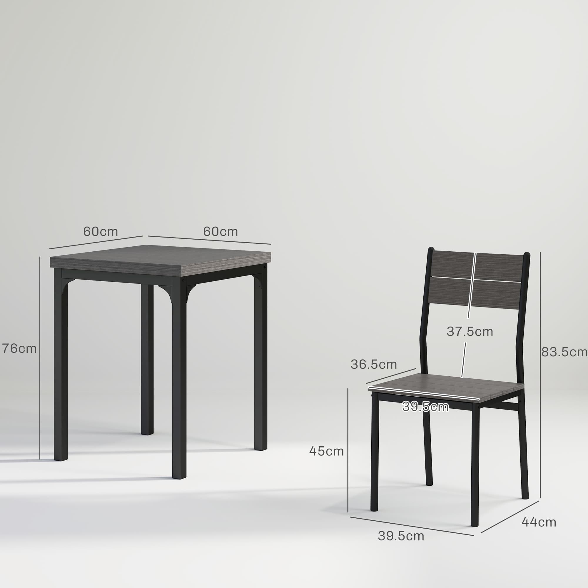 A two-seat dining set built for rooms where space is limited - image 2