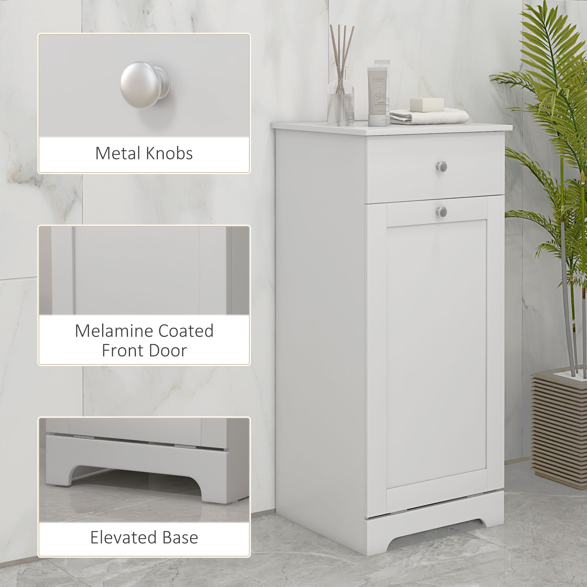 Transform Your Space with this White Laundry Cabinet - image 3