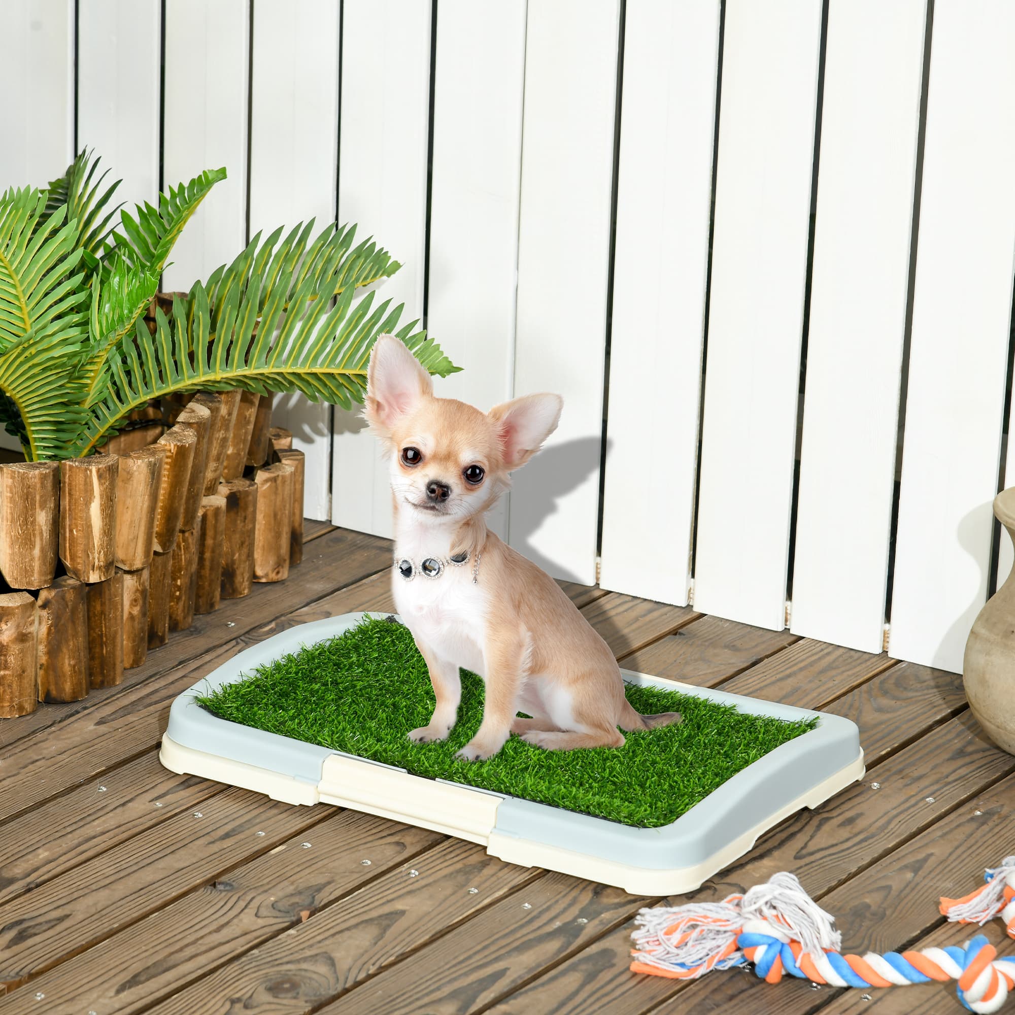 Make Puppy Training Effortless with the PawHut Grass Toilet Pad - image 3