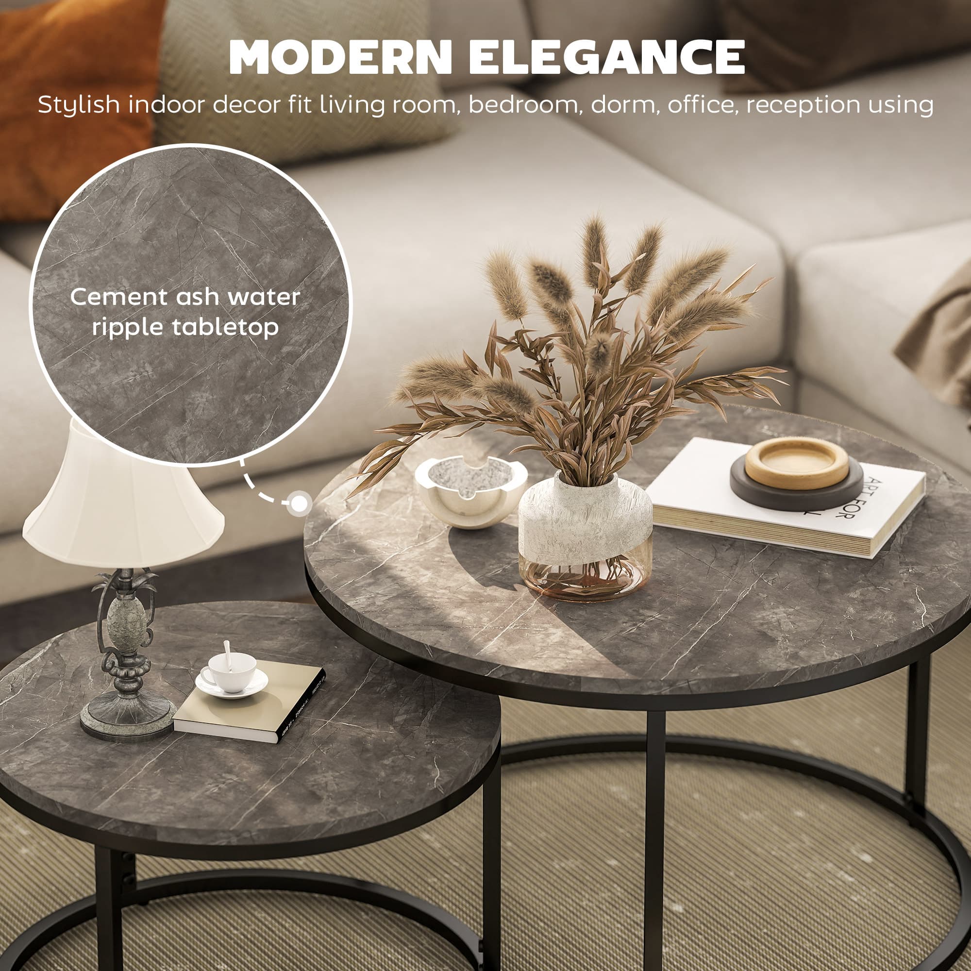 Transform Your Living Space with Industrial Nesting Tables - image 2