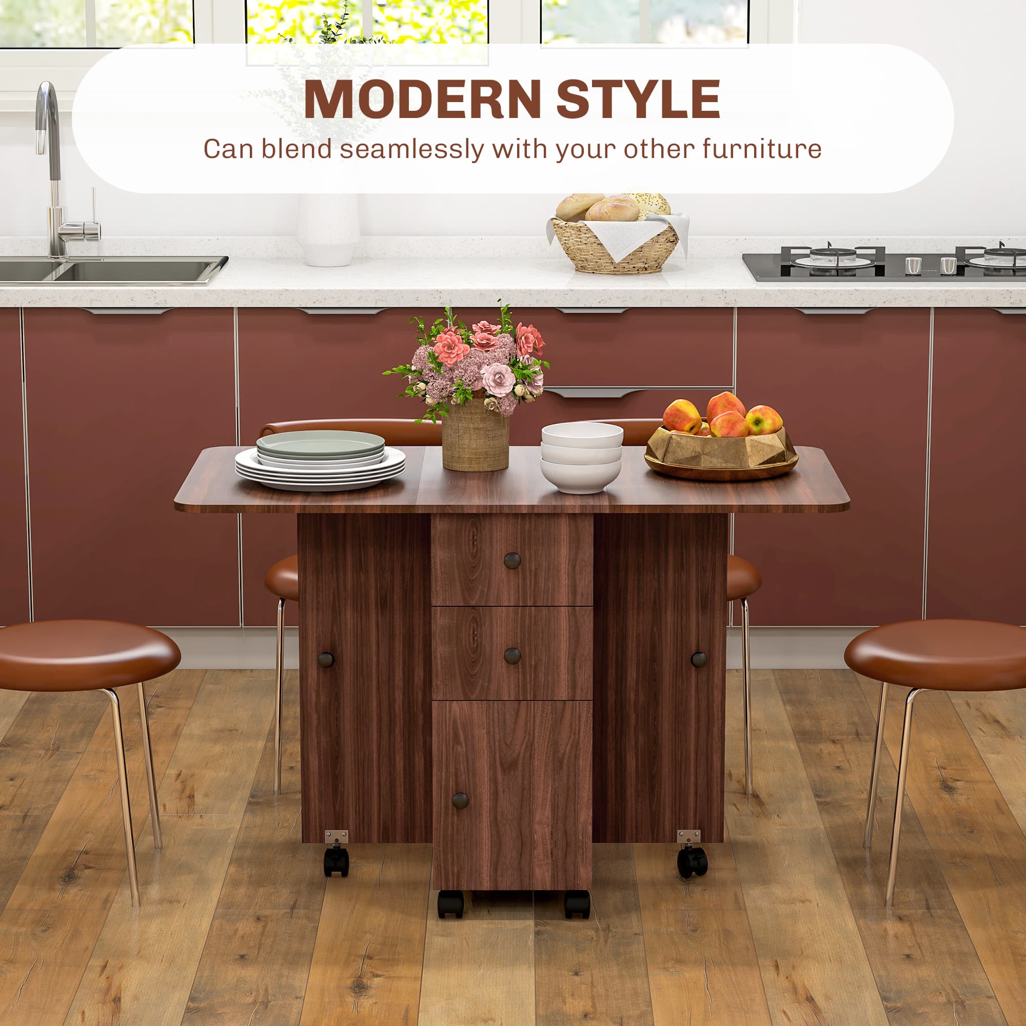 A Compact Dining Table That Stretches to Six When You Need It - image 2
