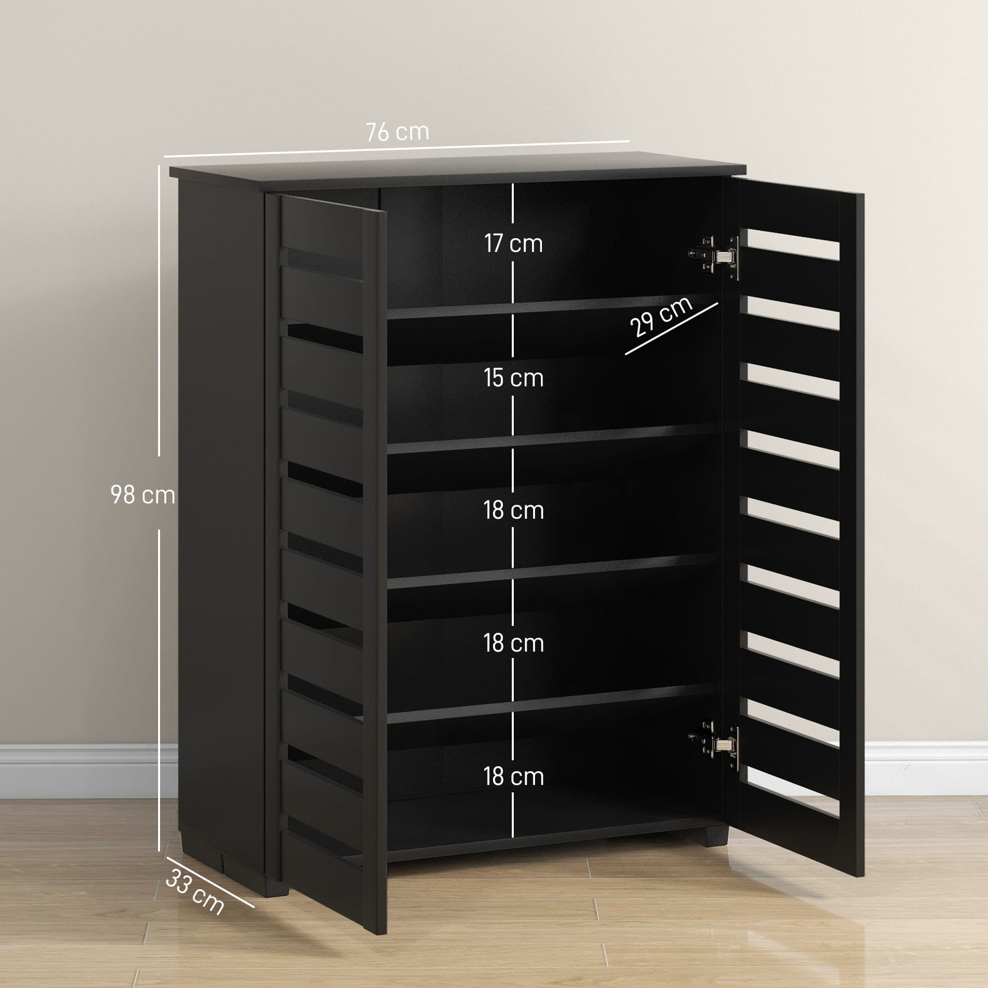 Transform Your Hallway With This Slim 5-Tier Shoe Cabinet - image 1