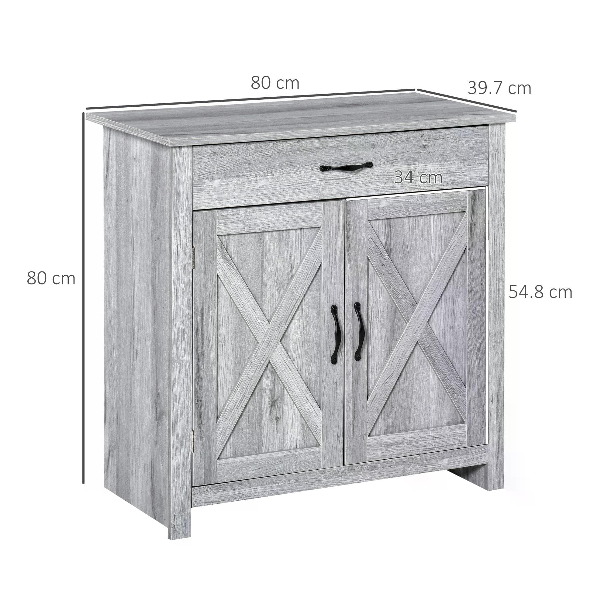 Transform Your Space with this Grey Farmhouse Sideboard - image 2