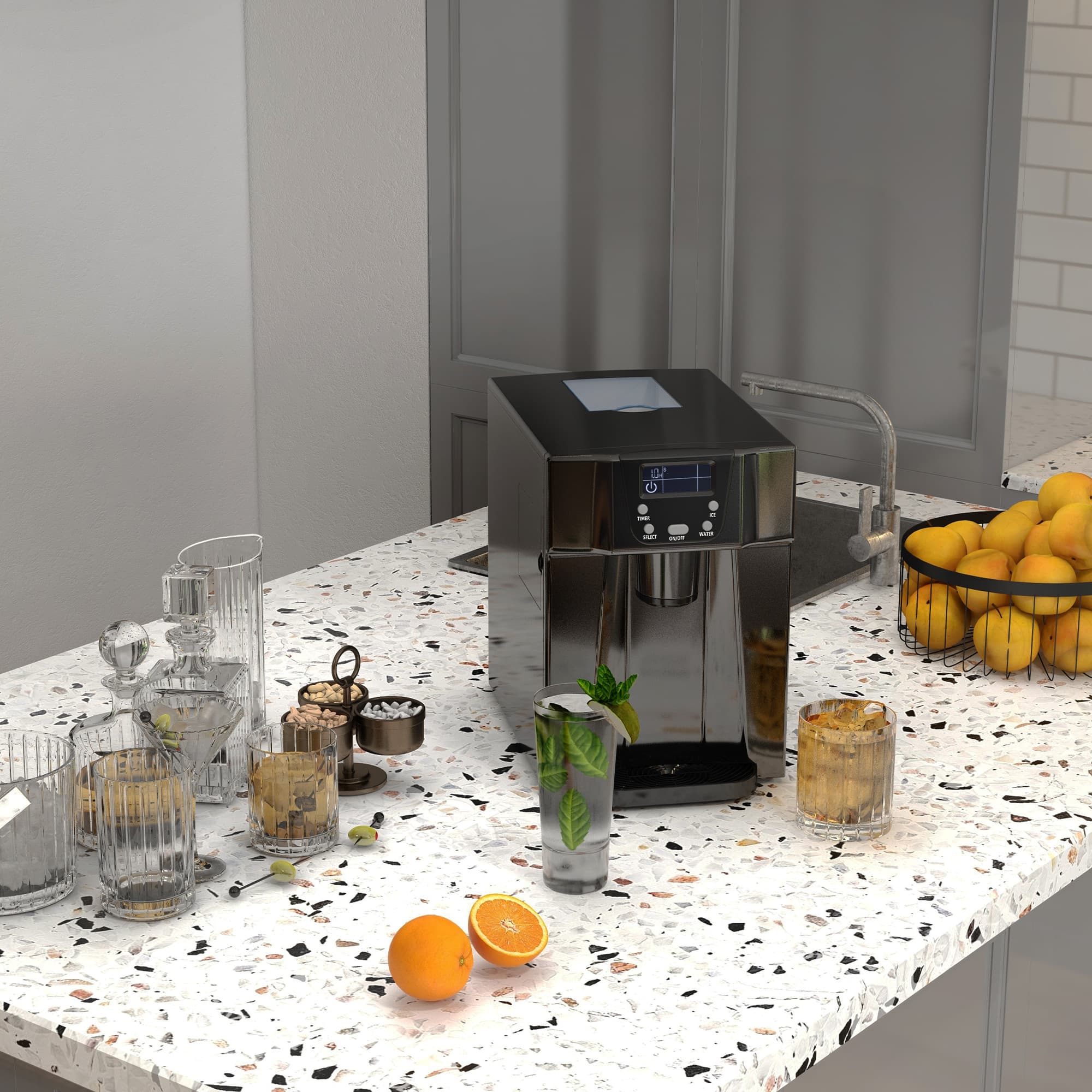 Transform Your Drinks with this 2-in-1 Ice Maker & Water Dispenser - image 3