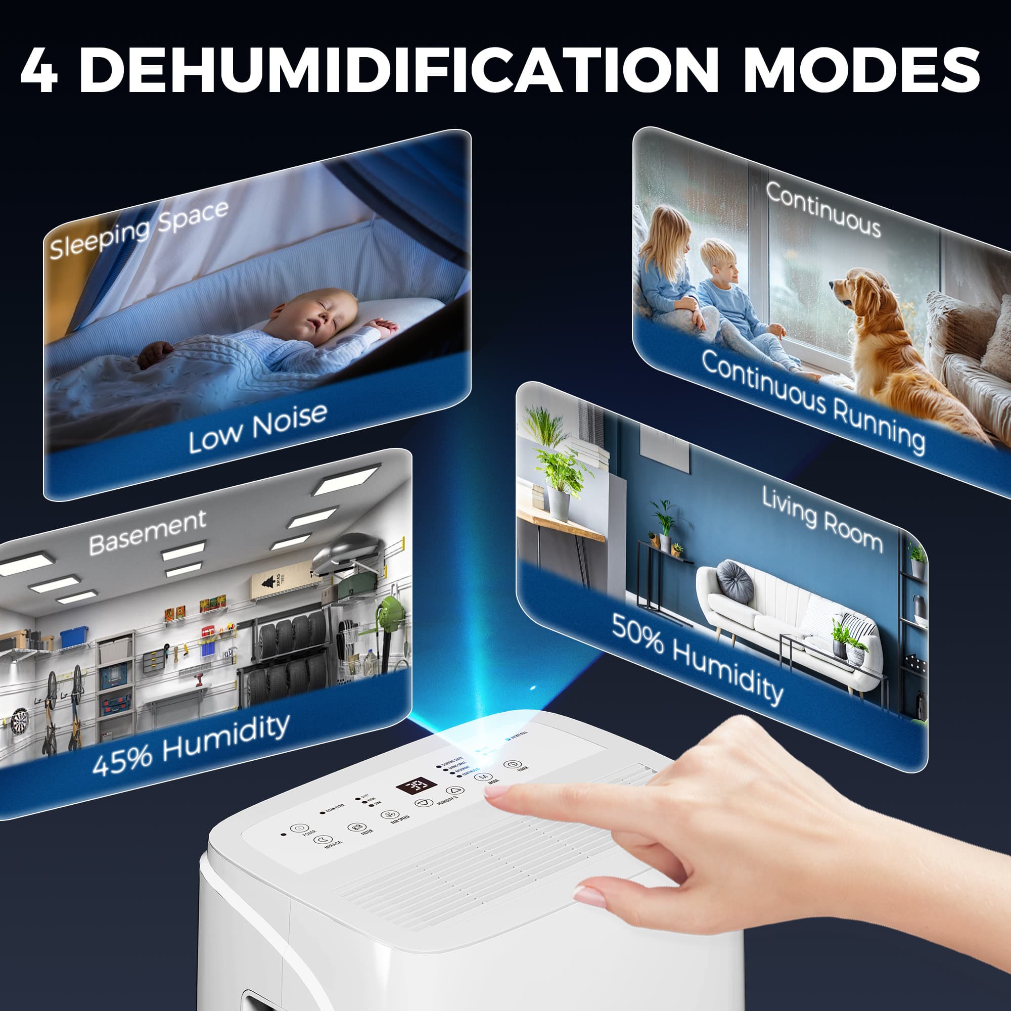Effortless 30L/Day Dehumidifier for a Damp-Free Home - image 2
