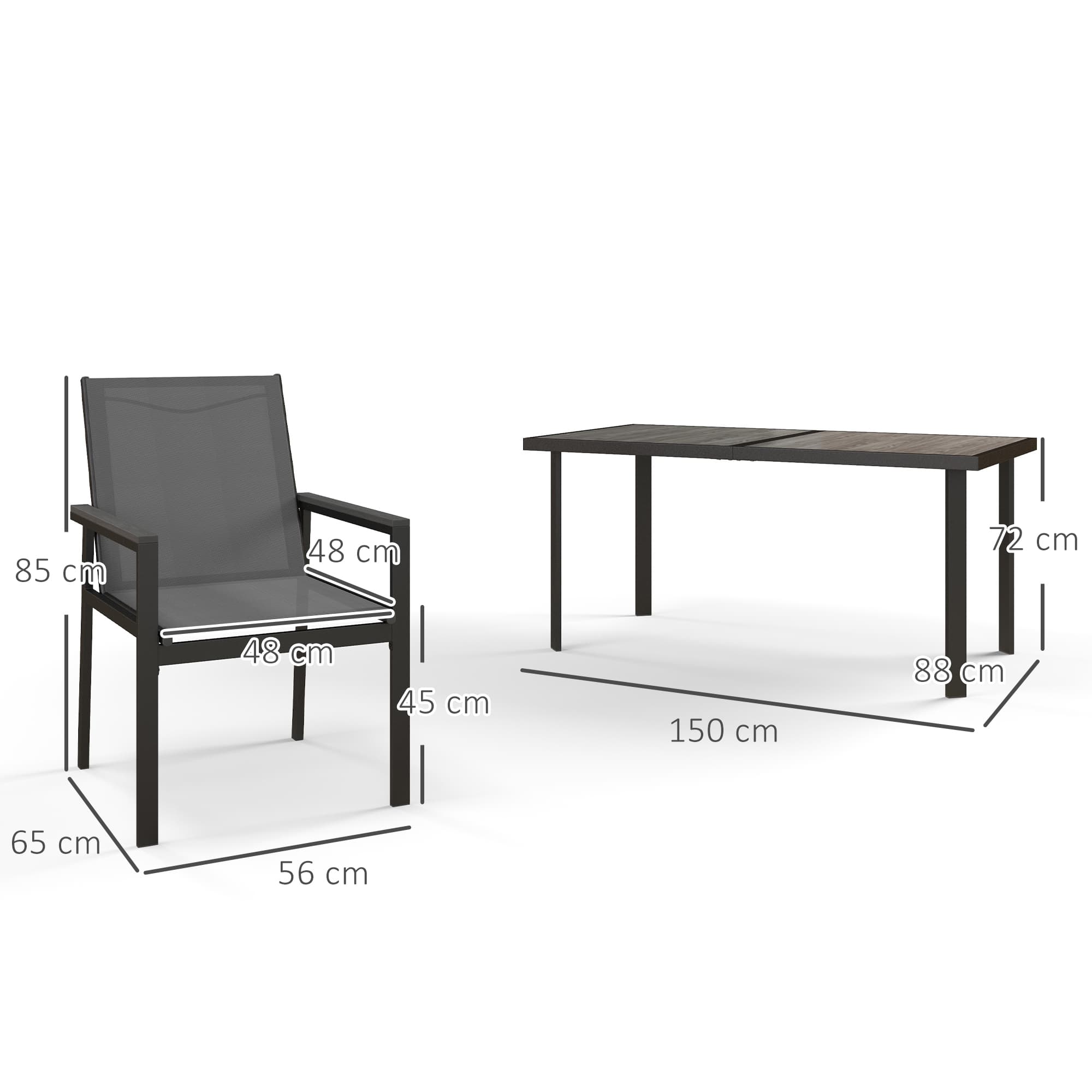 Transform Your Space With This 7-Piece Metal Dining Set - image 1