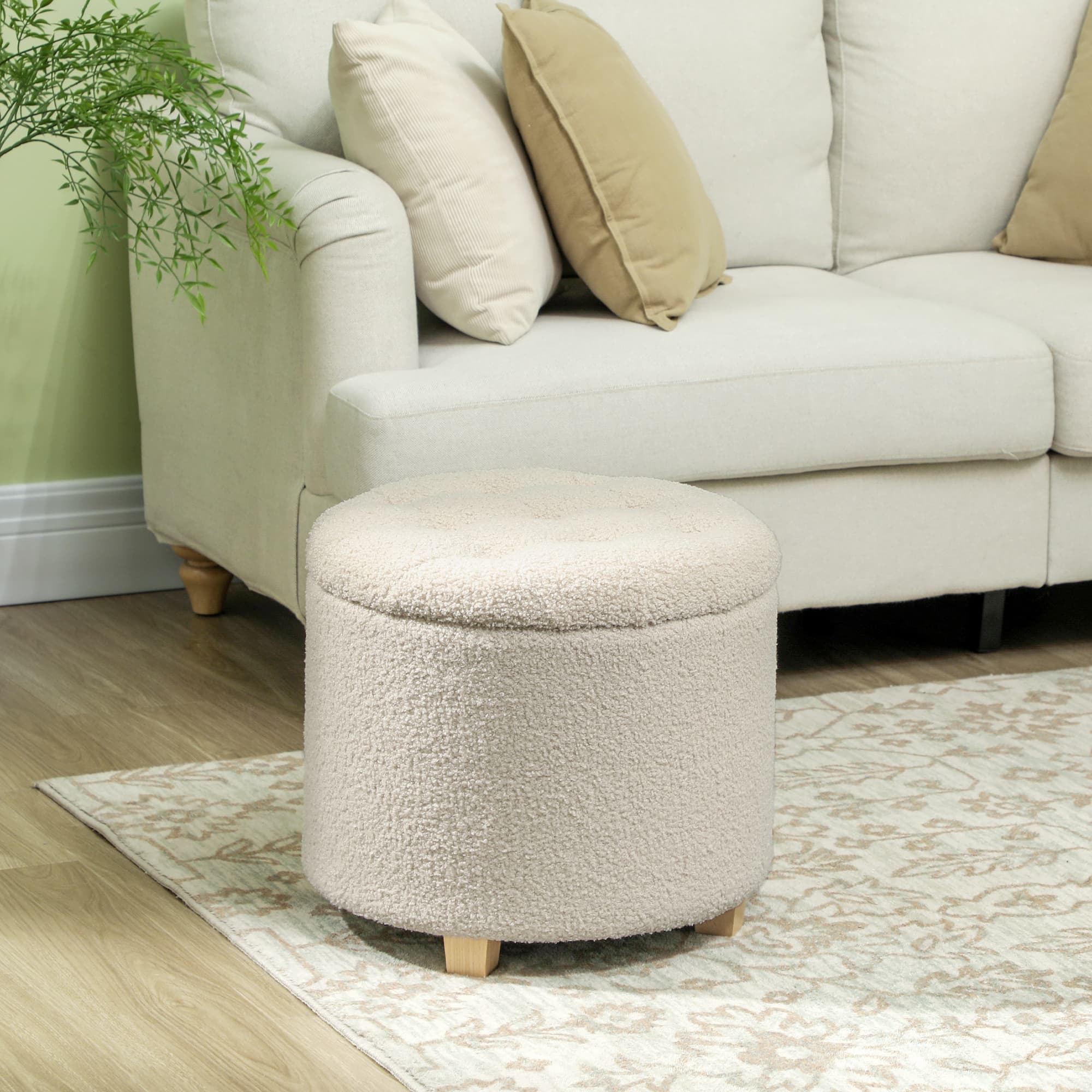 Transform Your Space with this Teddy Fleece Storage Ottoman - image 4