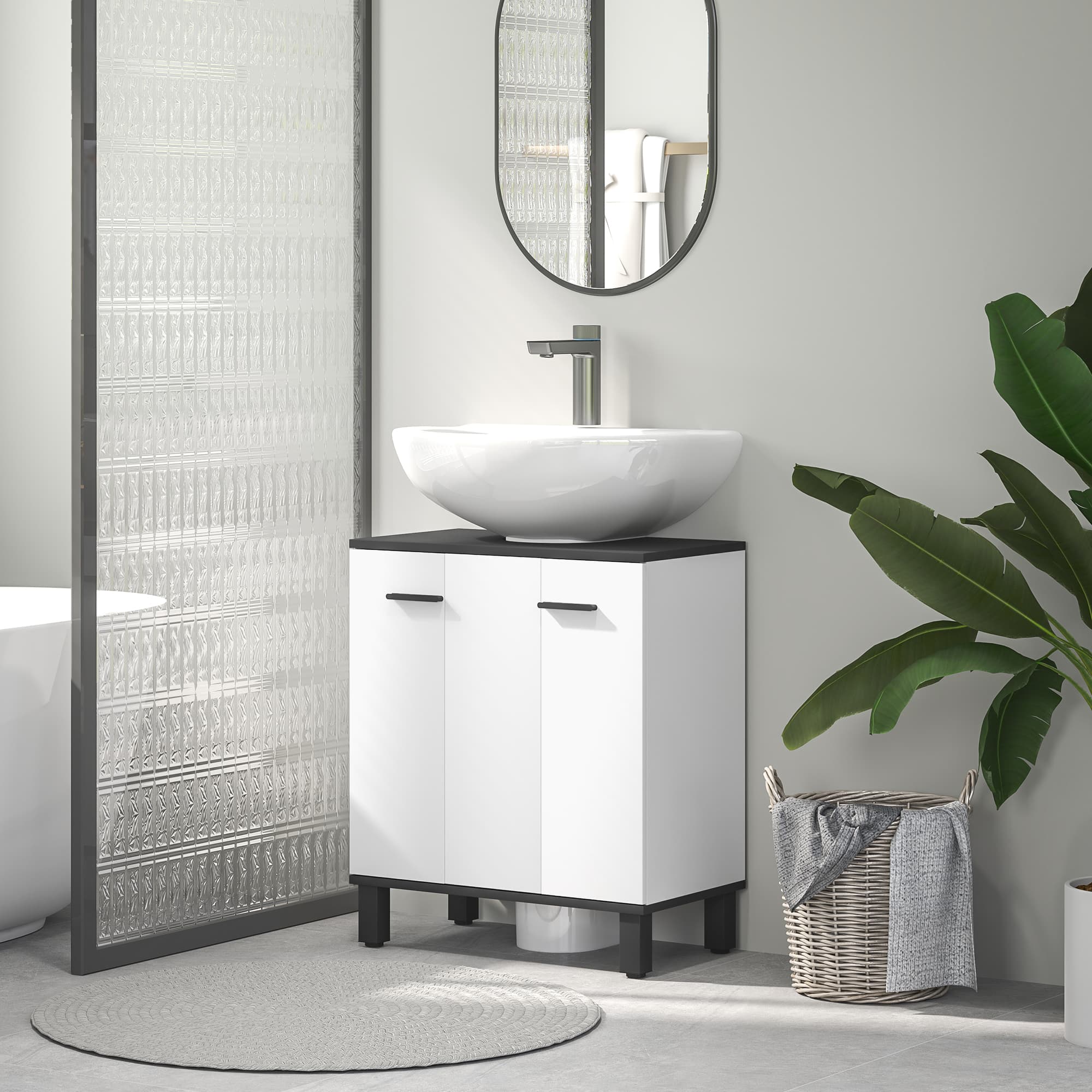 Transform Your Space with this Modern Under-Sink Cabinet - image 4