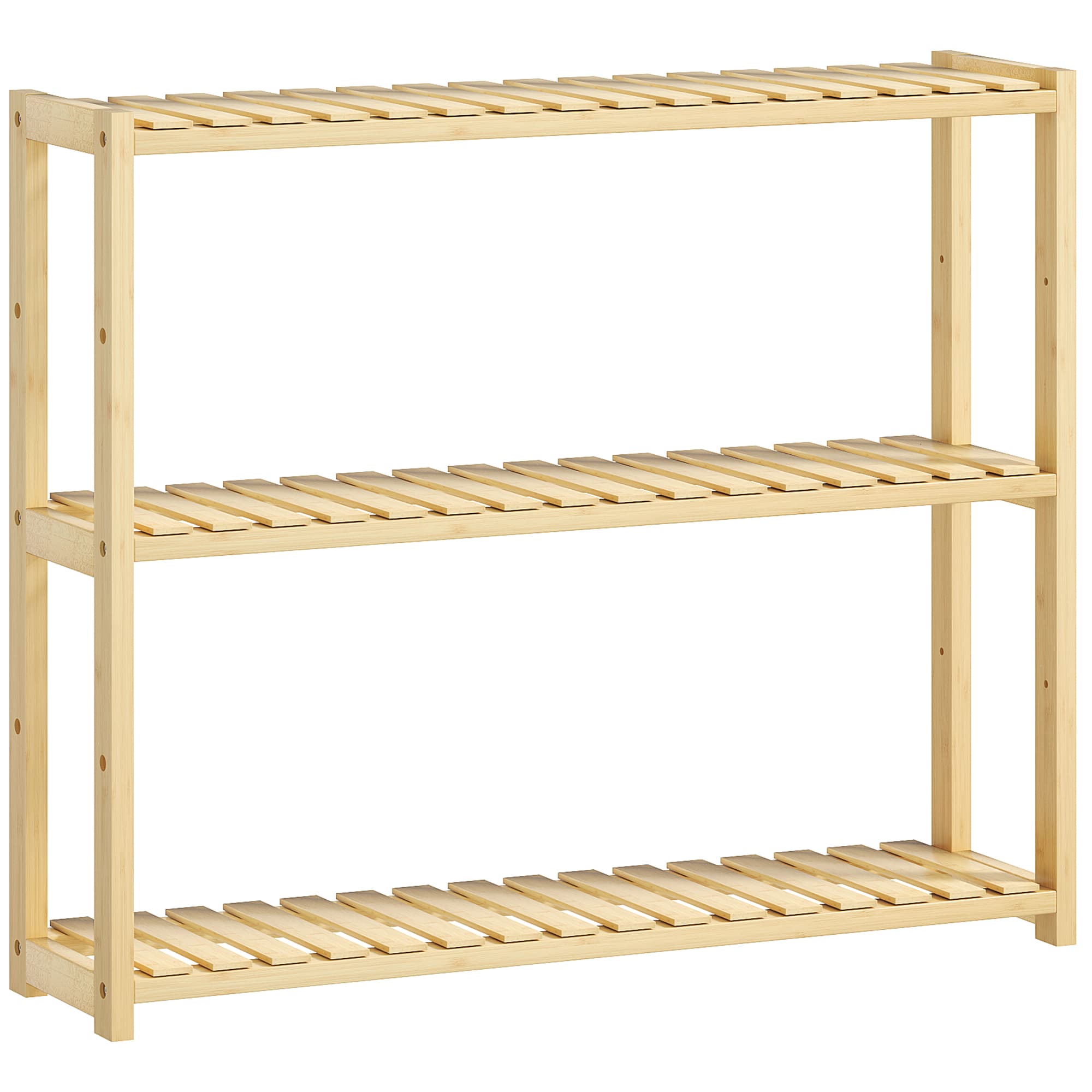 Transform Your Space with this 3-Tier Bamboo Bathroom Rack