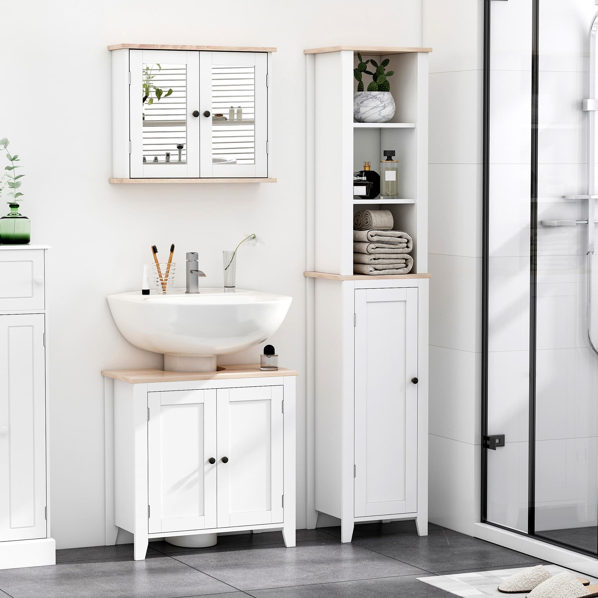 Transform Your Space with the Kleankin Bathroom Furniture Set - image 2