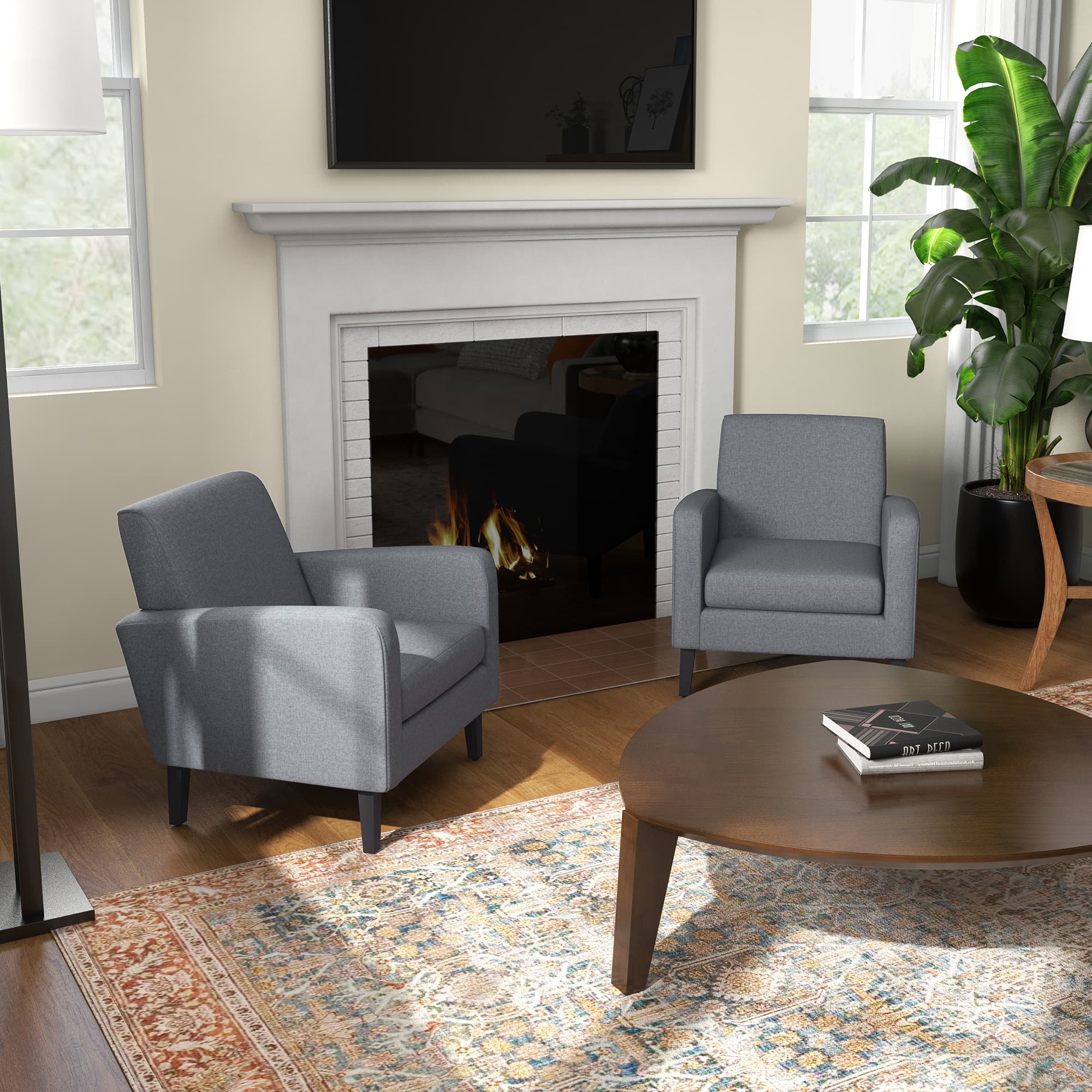 Transform Your Space with these Modern Grey Armchairs - image 3
