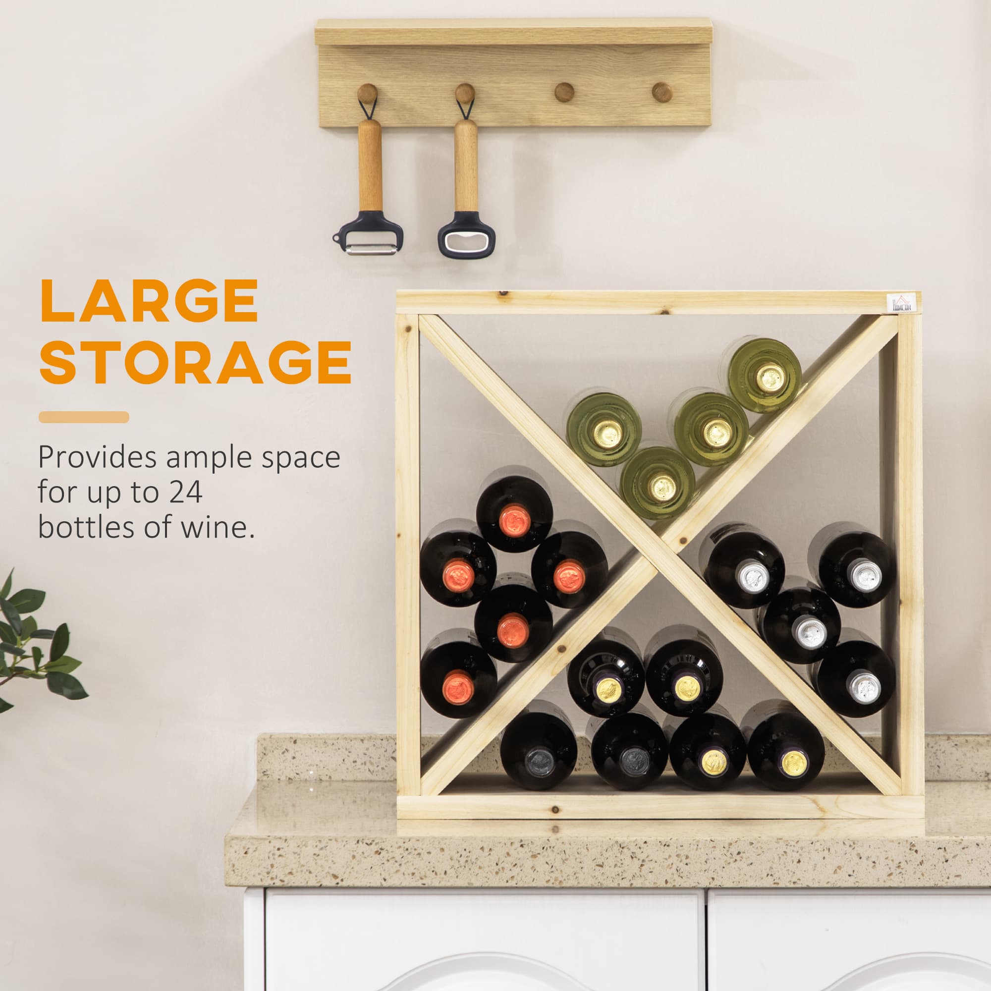 Store 24 Bottles in Style with These Natural Wood Wine Racks - image 6