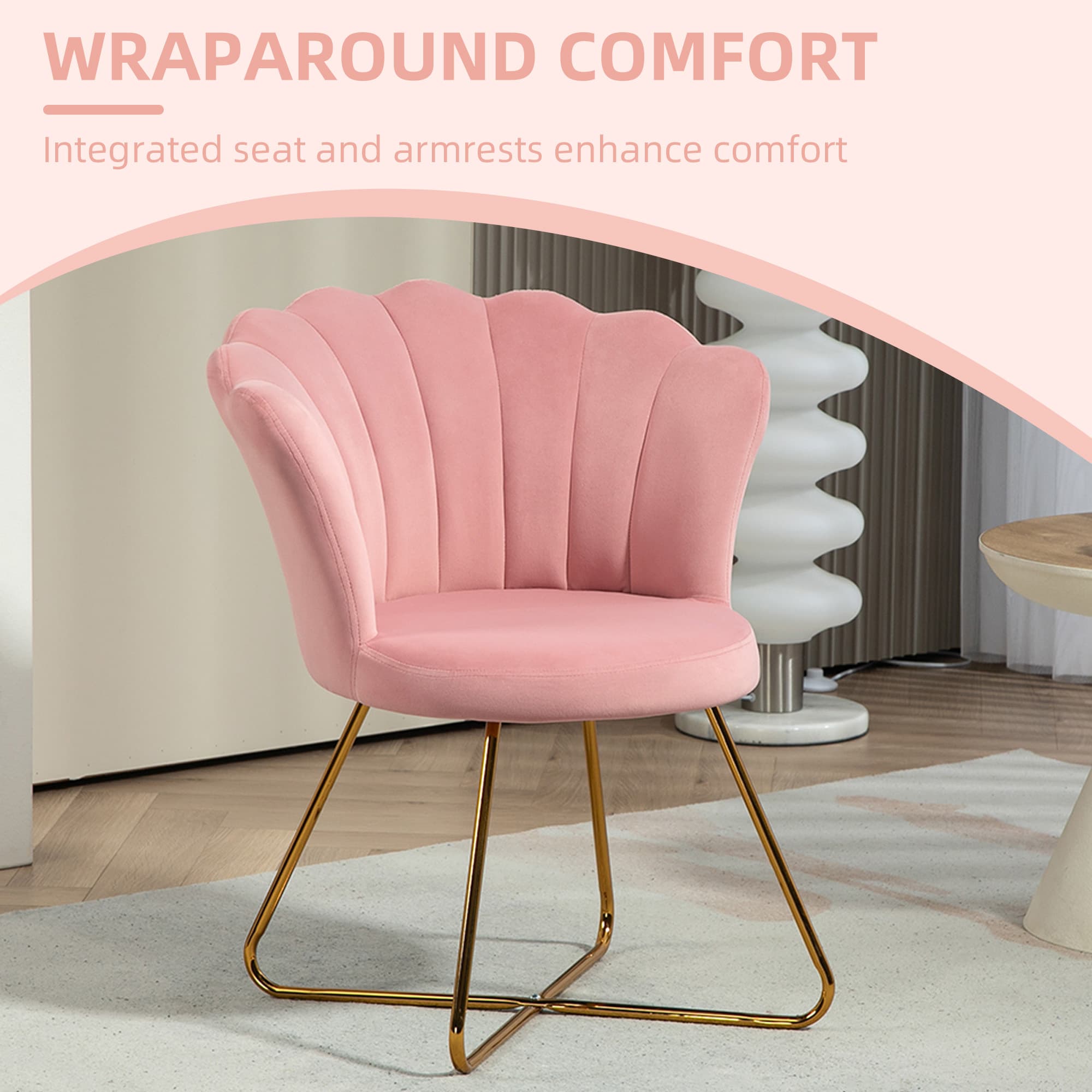 Transform Your Space with the Pink Lotus Accent Chair - image 5
