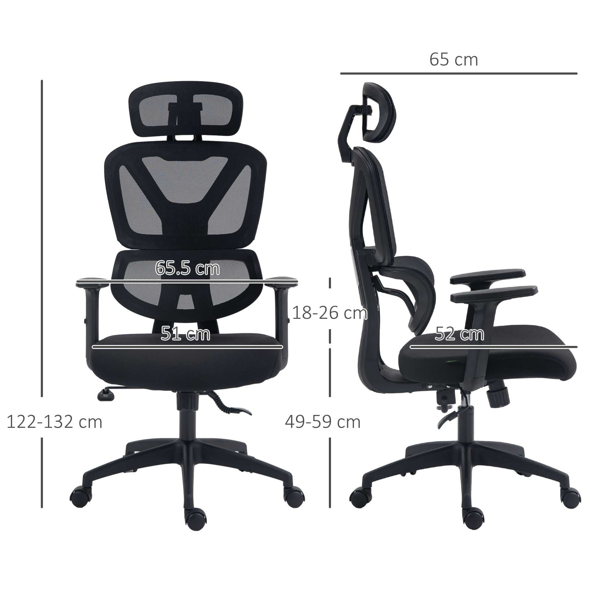 Transform Your Workday with the Vinsetto Ergonomic Mesh Chair - image 1