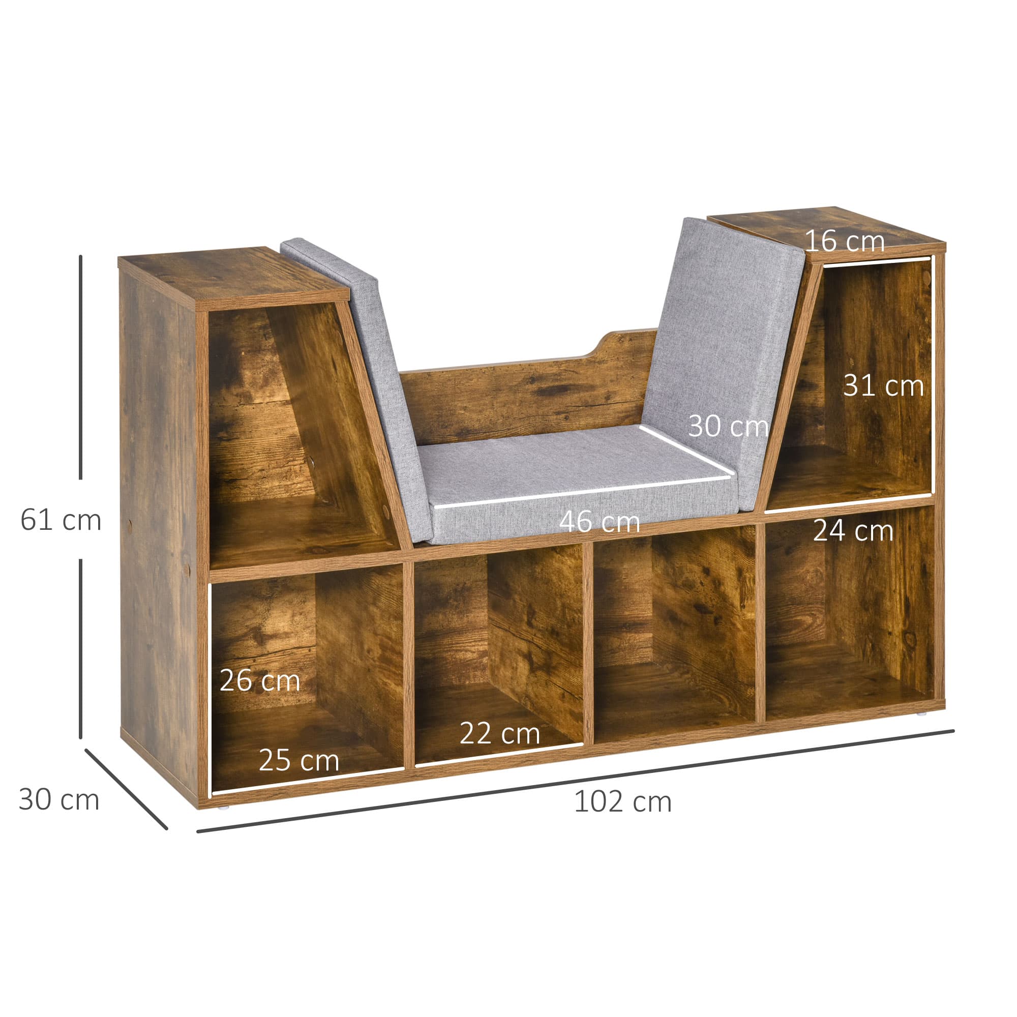 Transform Your Space with this Bookcase Reading Seat - image 4