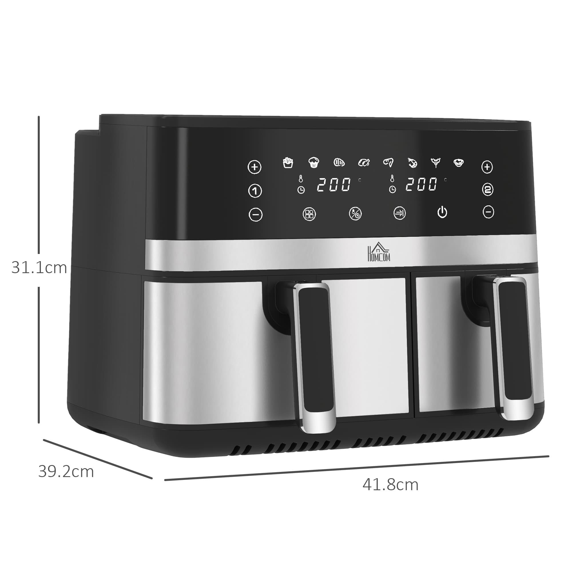 Transform Your Meals with the 8.5L Dual Basket Air Fryer - image 2
