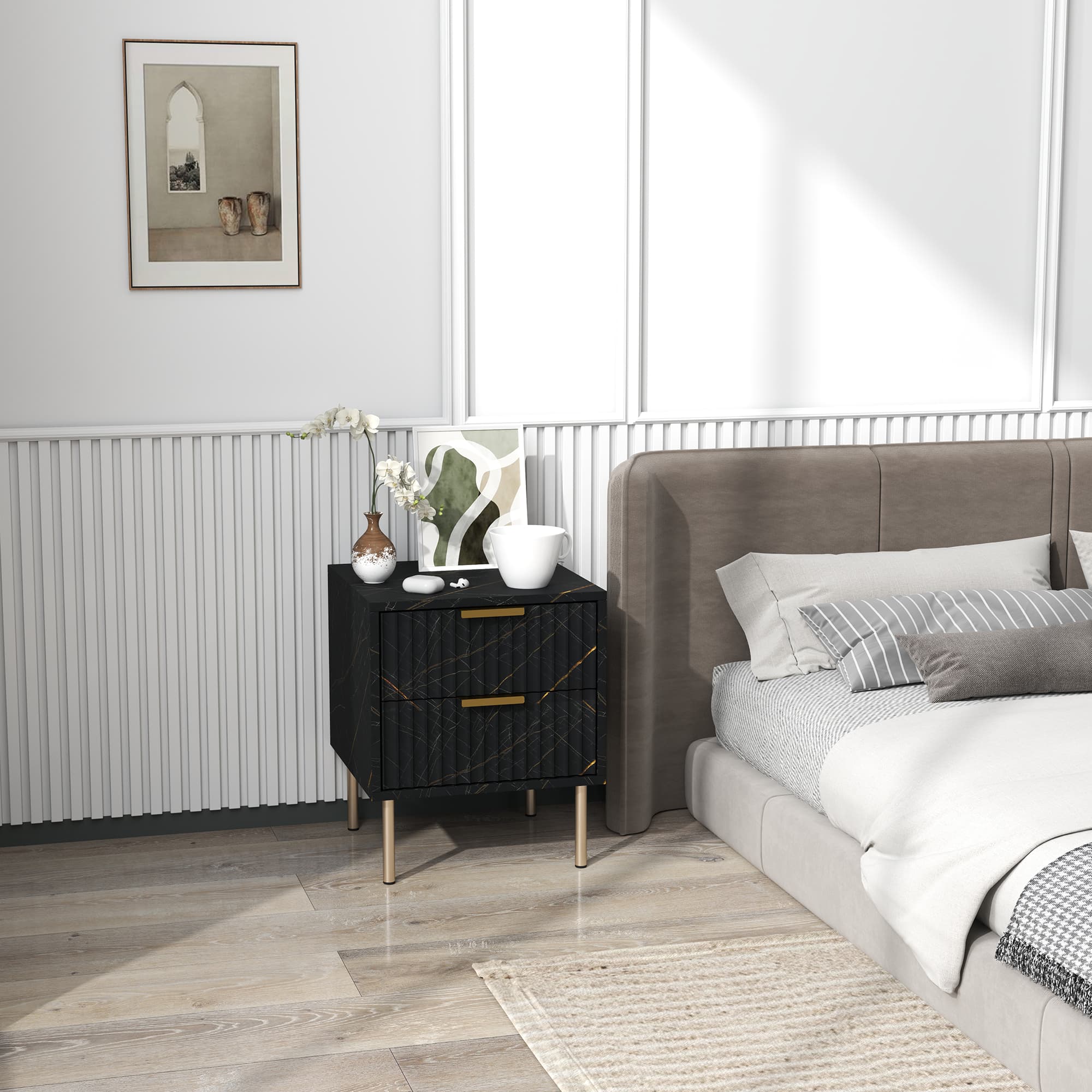 A Statement Bedside Table that Lifts Modern Bedrooms - image 4