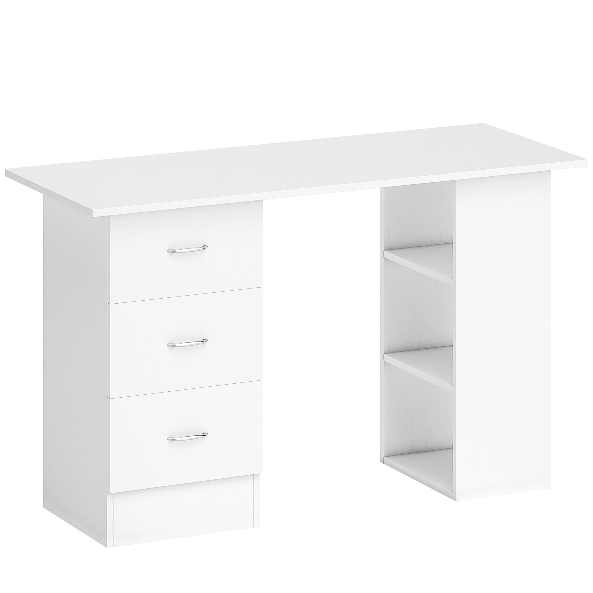 Transform Your Workspace with this Modern White Desk - White