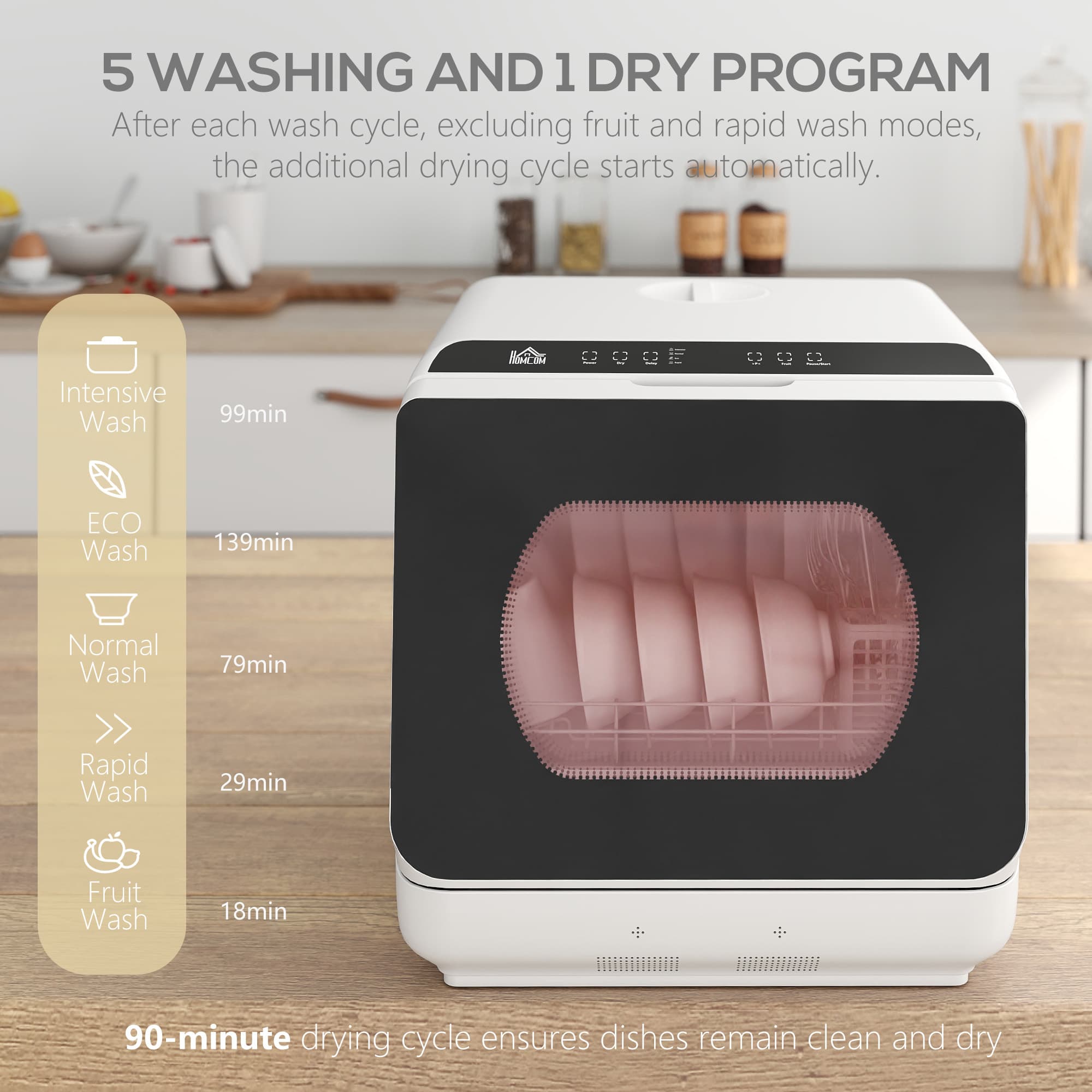 Effortless Cleaning with the Reghhid Countertop Dishwasher - image 2